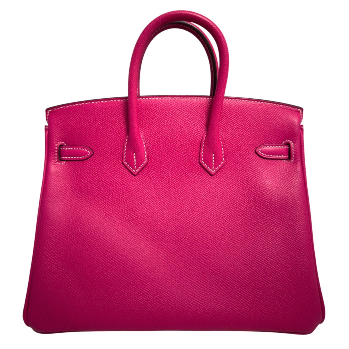 Hermes Birkin 25 Rose Tyrien Pink Candy Collection Epsom Leather Palladium Hardware Rare