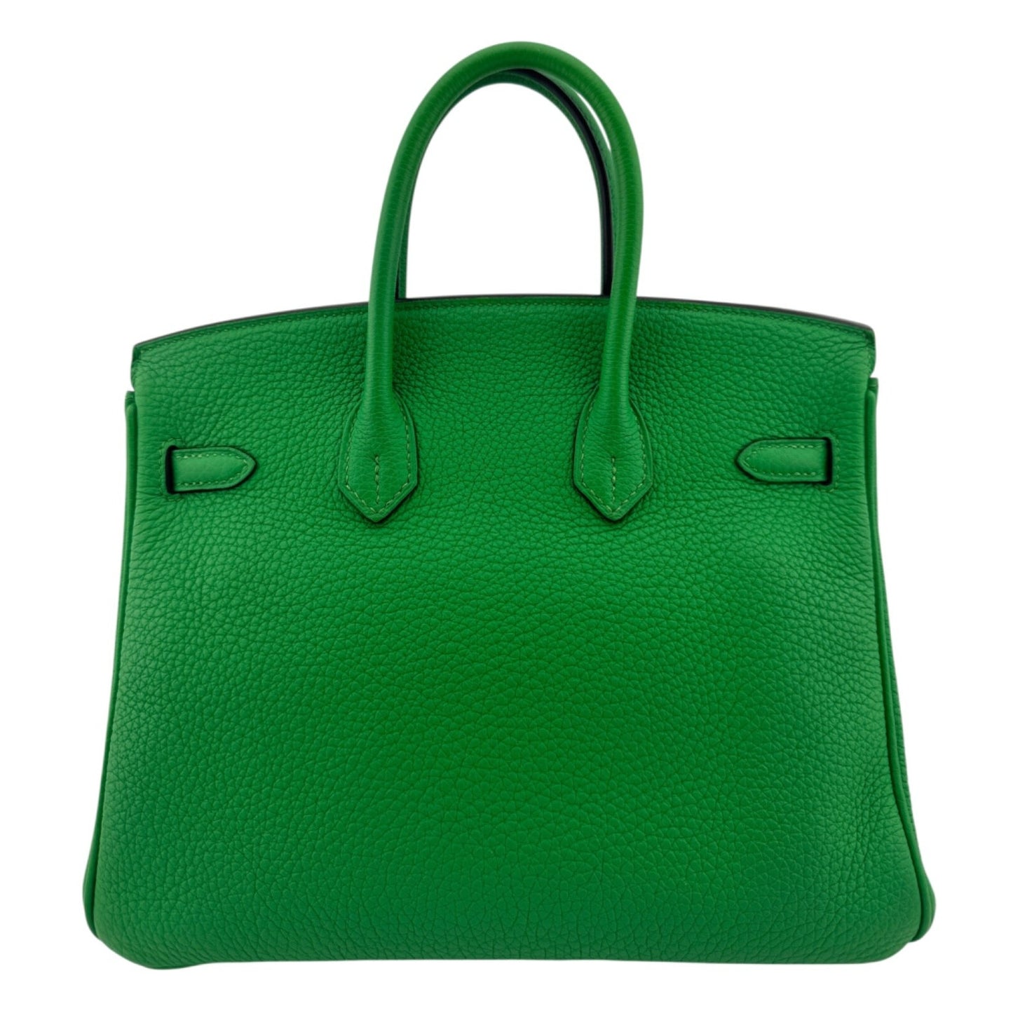 Hermes Birkin 25 Bamboo Green Togo Leather Gold Hardware