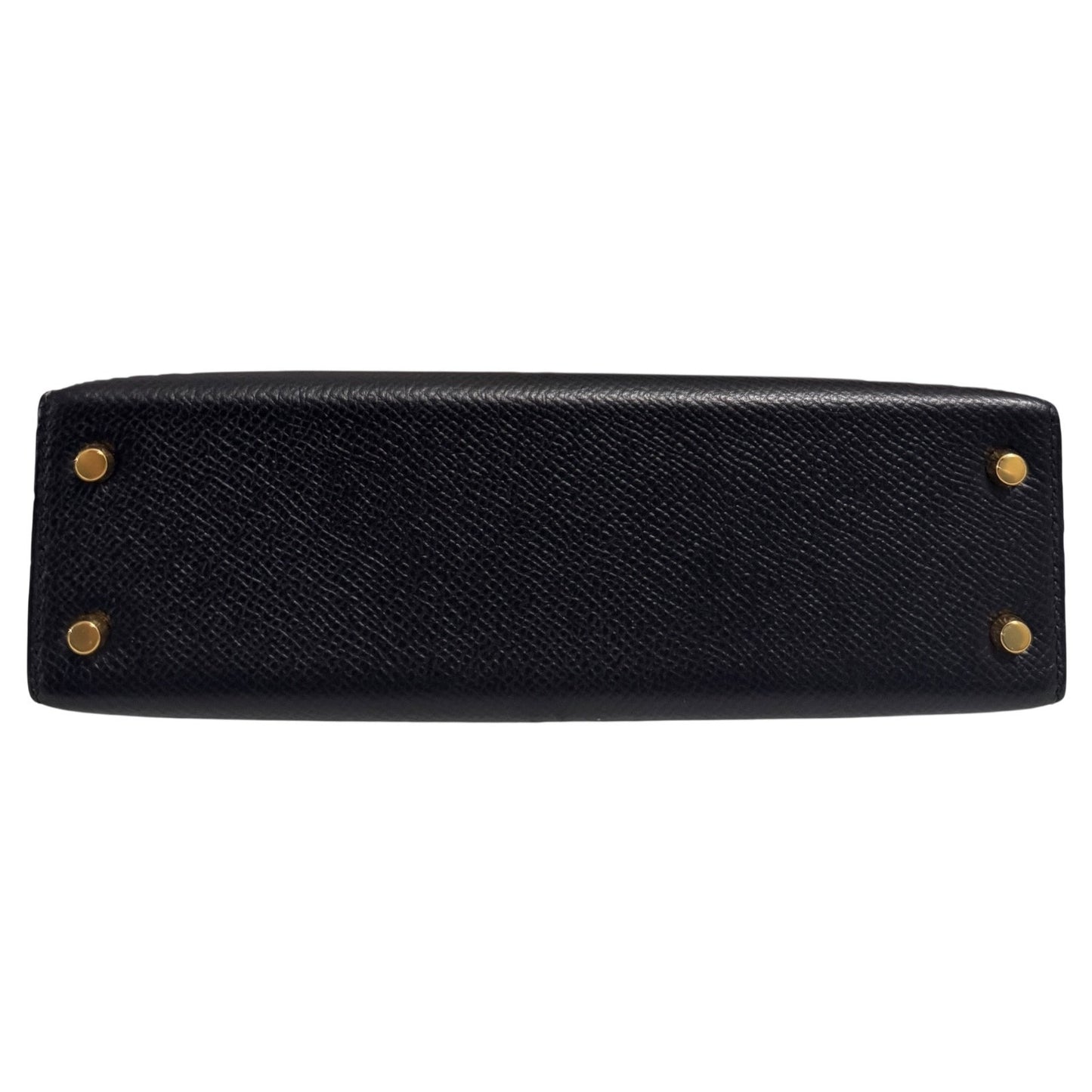 Hermes Kelly Mini 20 Black Noir Epsom Leather Gold Hardware