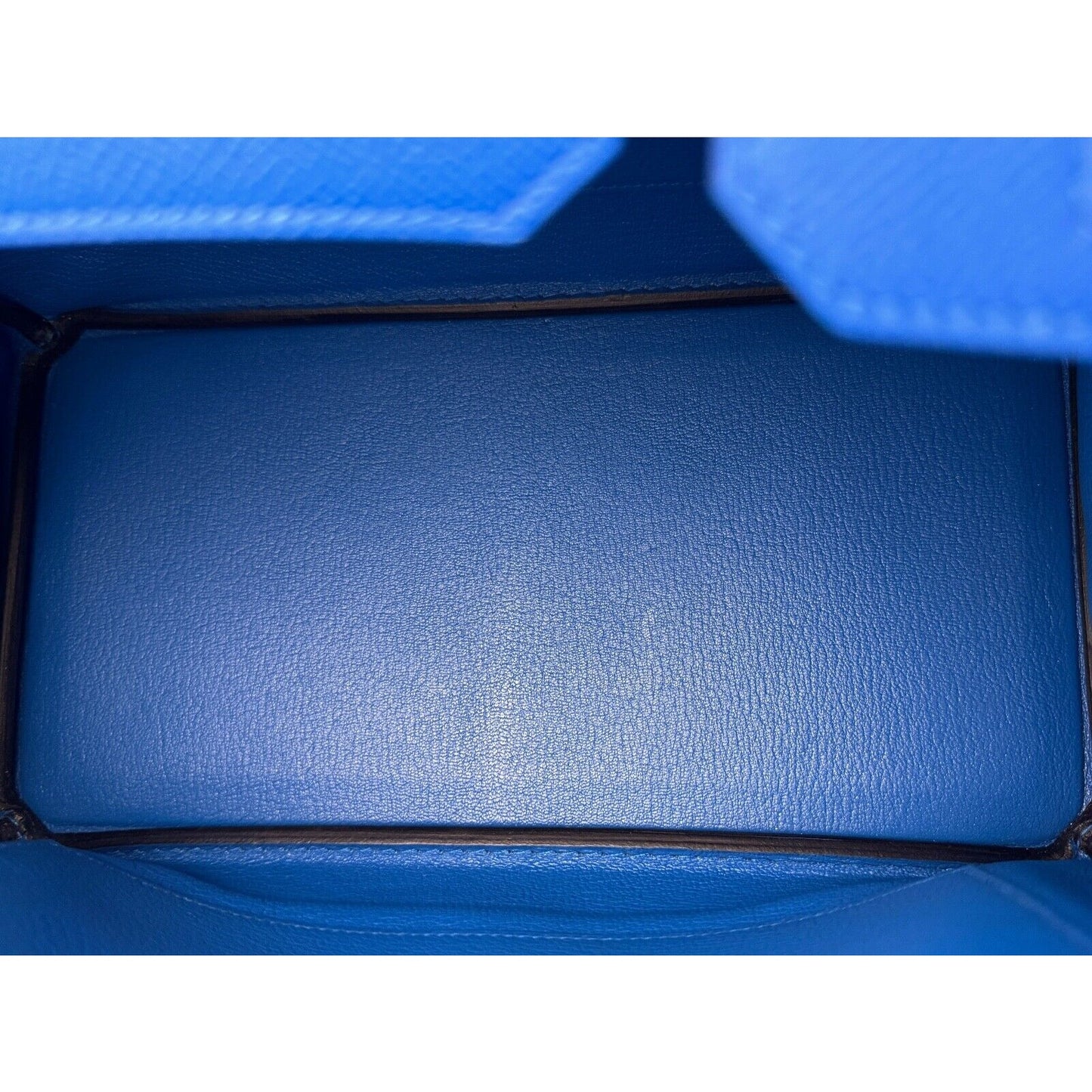 Hermes Birkin 30 Blue Zellige Epsom Leather Gold Hardware Handbag