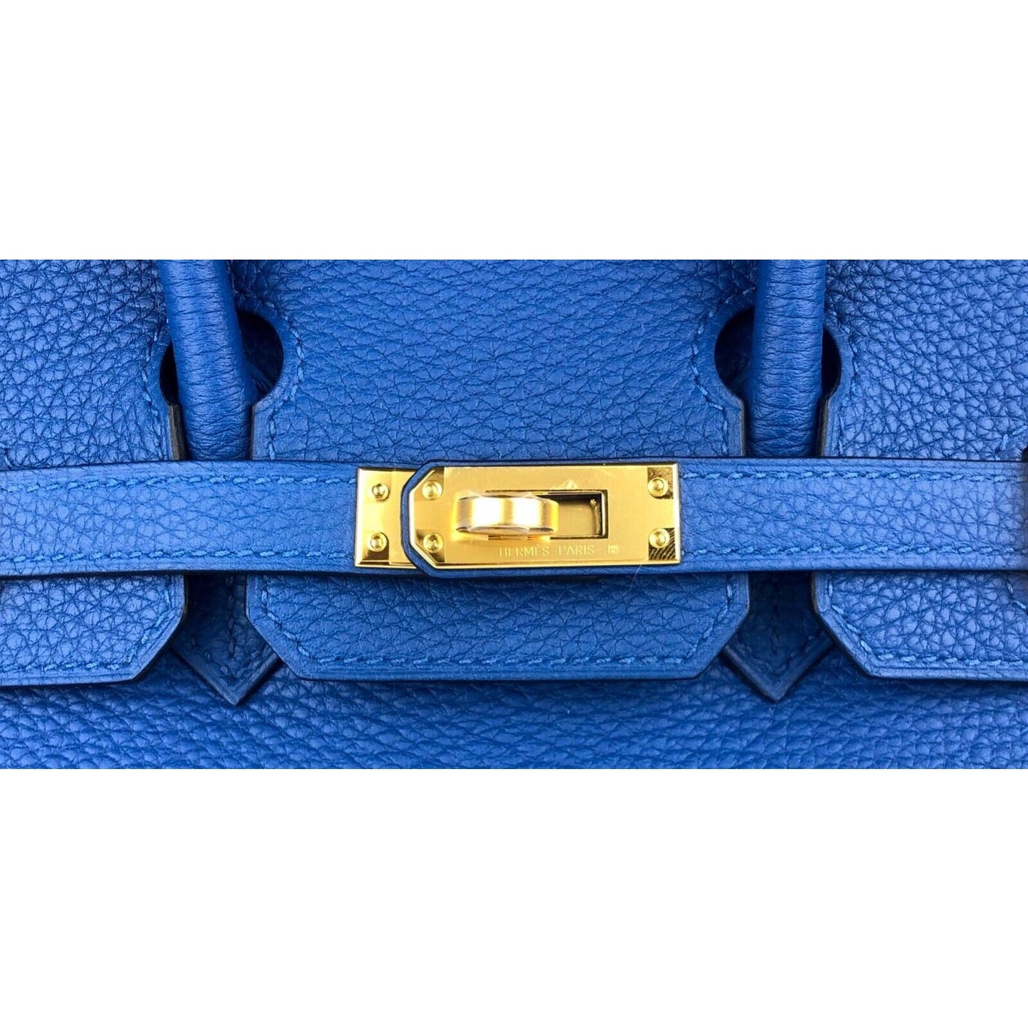 Hermes Birkin 25 Blue France Togo Leather Gold Hardware 2022 Handbag