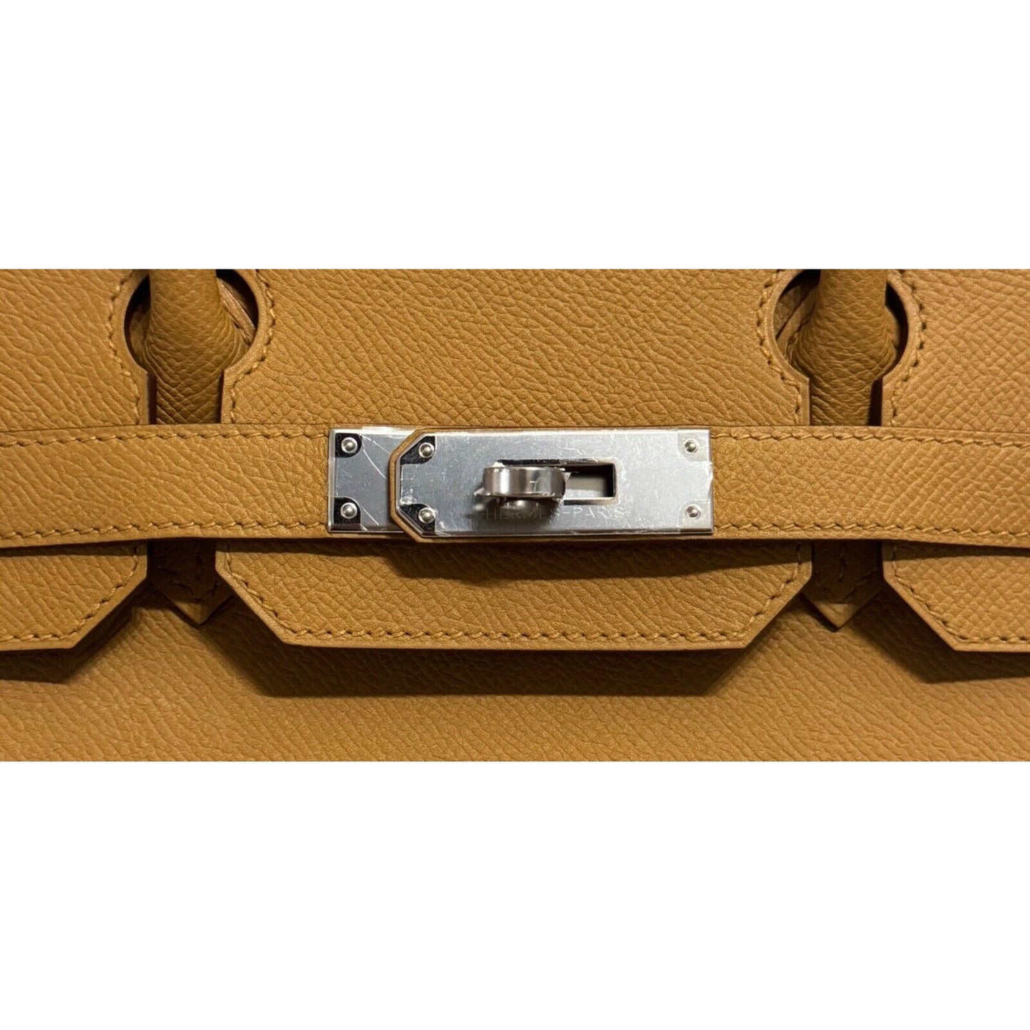 Hermes Birkin 30 Biscuit Tan Epsom Leather Gold Hardware RARE