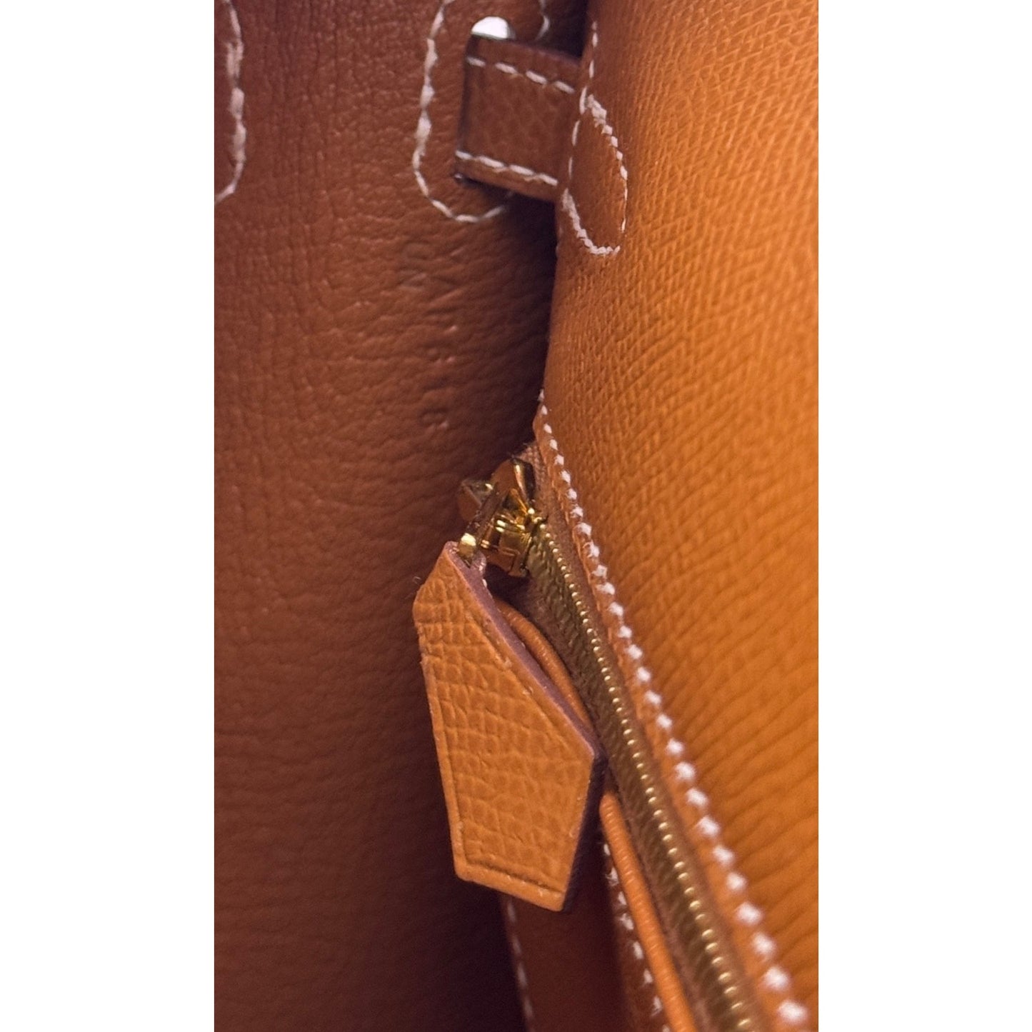 Hermes Kelly 25 Sellier Gold Tan Epsom Leather Gold Hardware