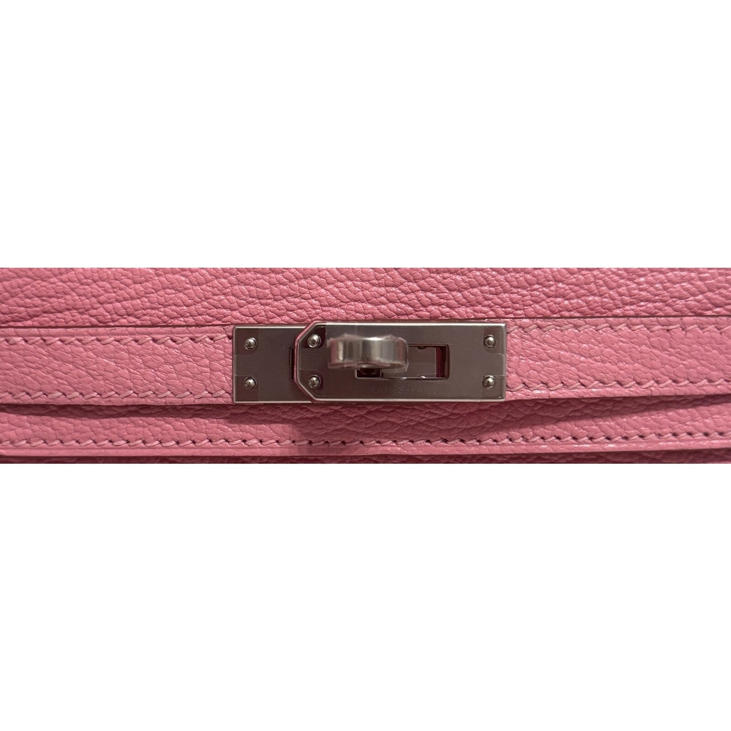 Hermes Kelly Mini 20 Rose Confetti Pink Chèvre Leather Palladium Hardware