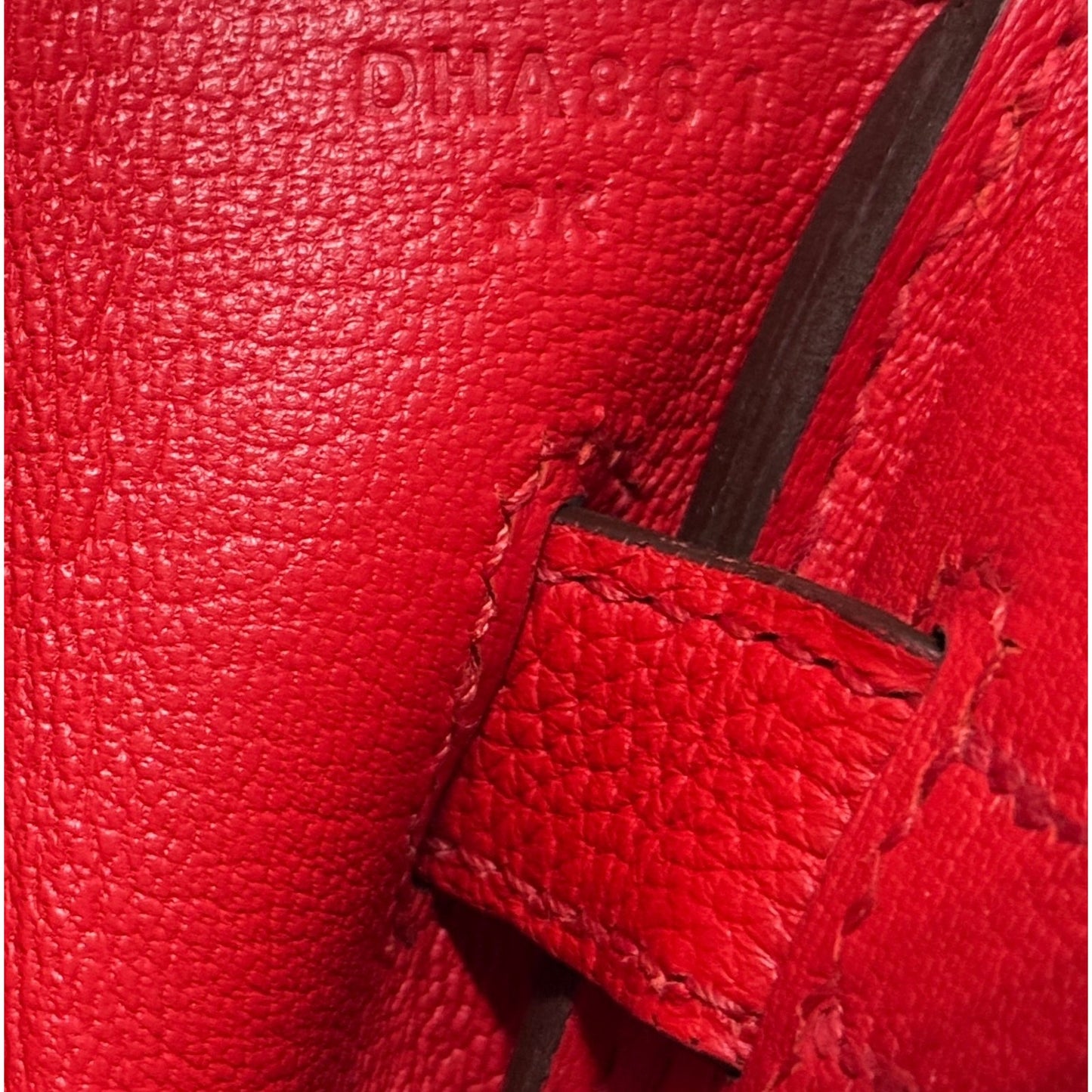 Hermes Birkin 30 Rouge de Coeur Red Togo Leather Gold Hardware RARE