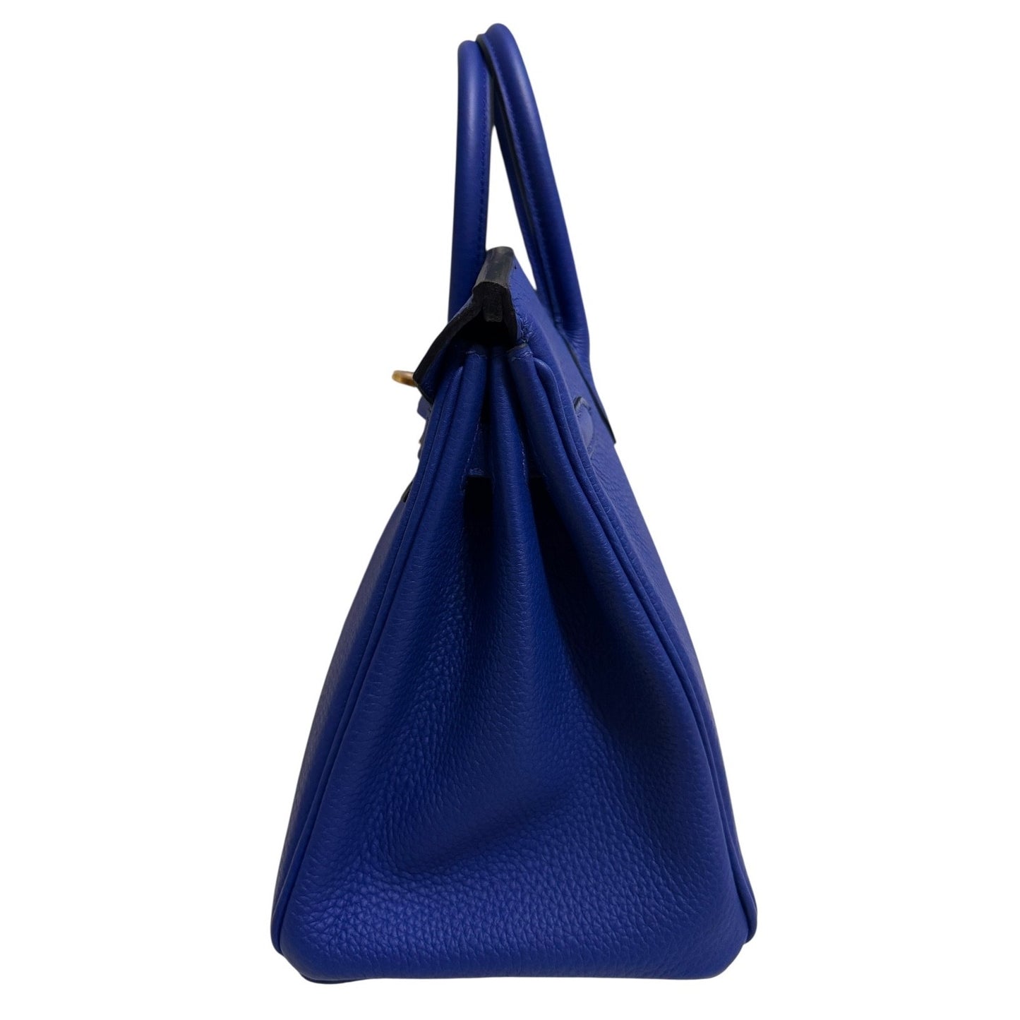 Hermes Birkin 25 Blue Electric Togo Leather Gold Hardware RARE