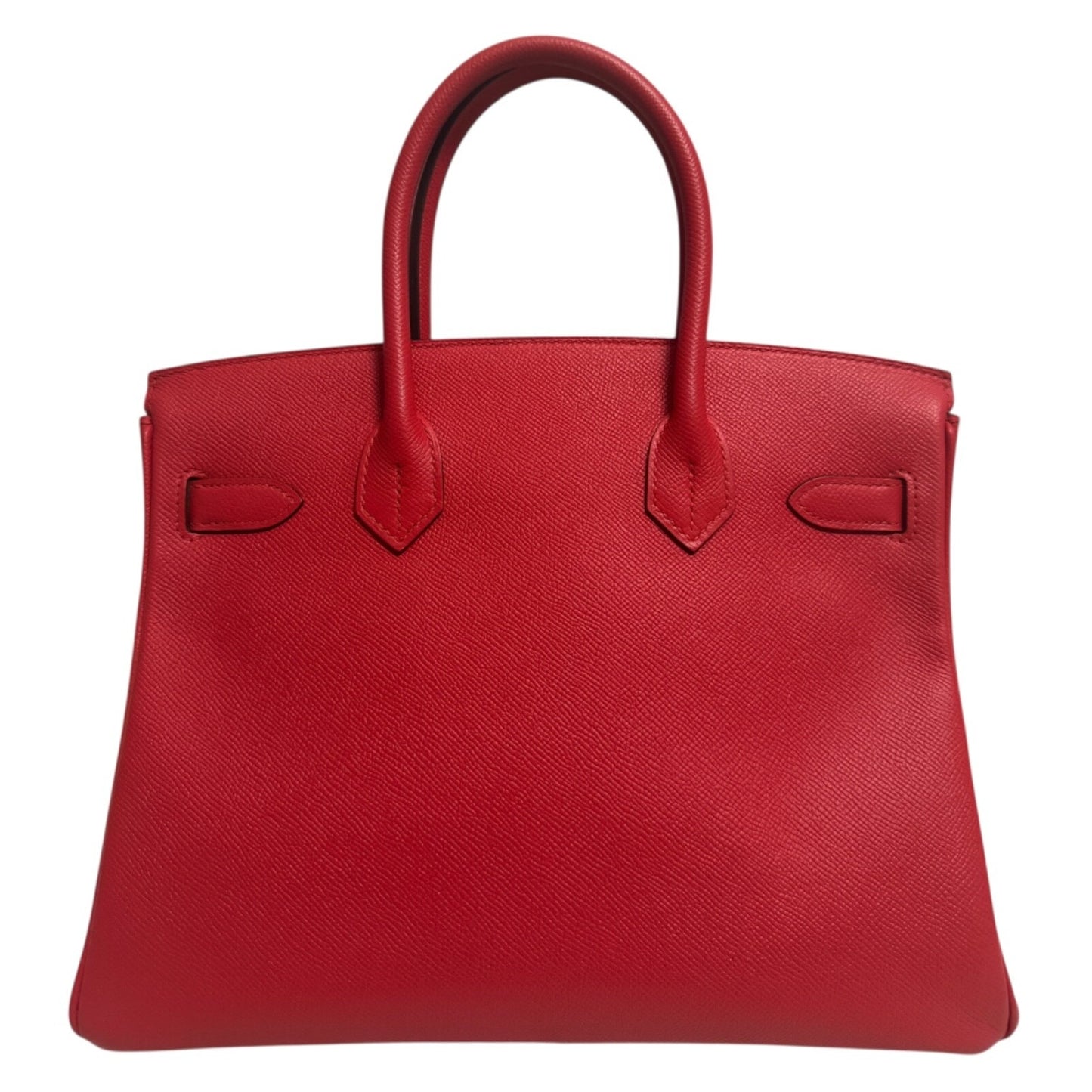 Hermes Birkin 30 Rouge Tomato Tomato Red Epsom Leather Gold Hardware