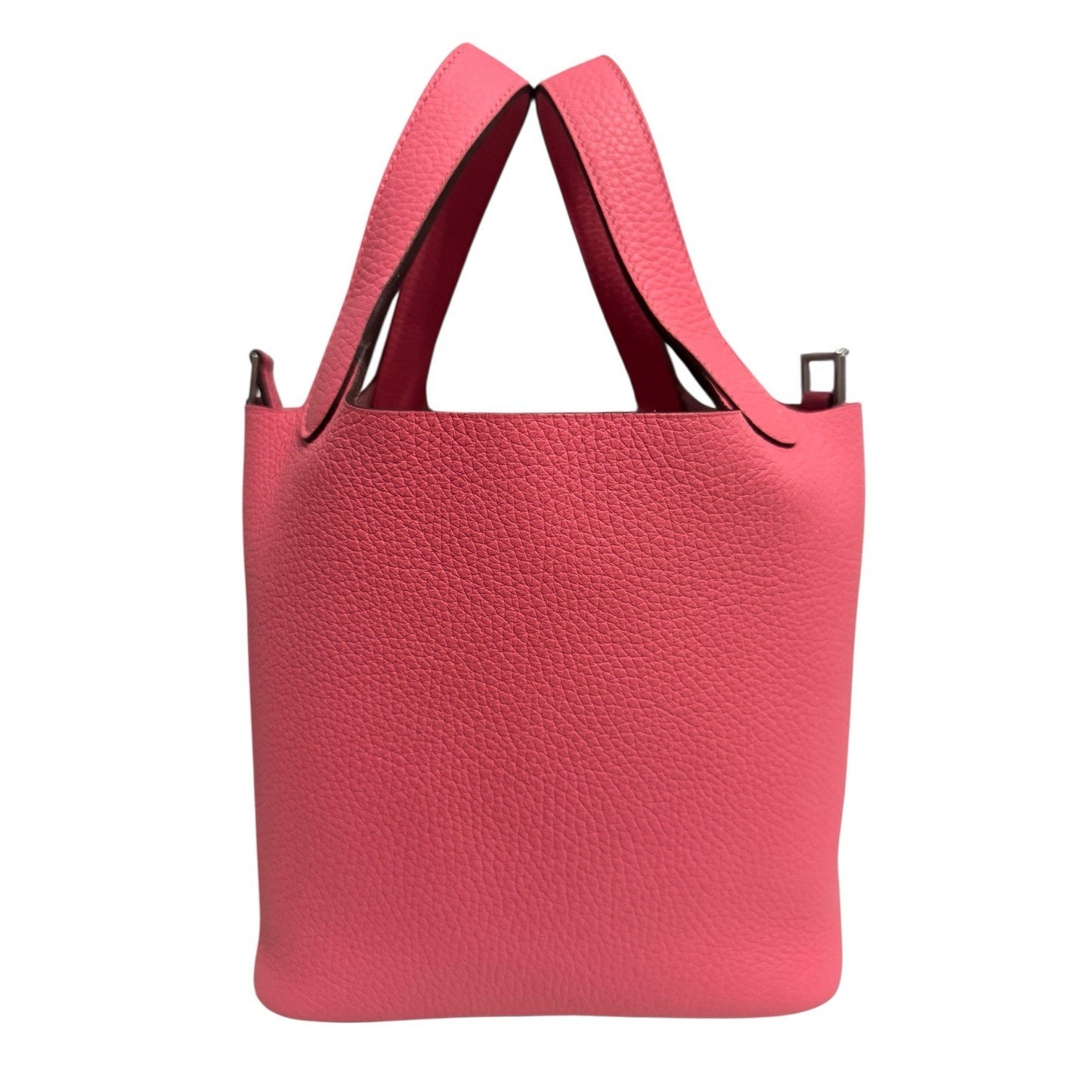 Rare Hermes Picotin 18 Rose Azale Phw