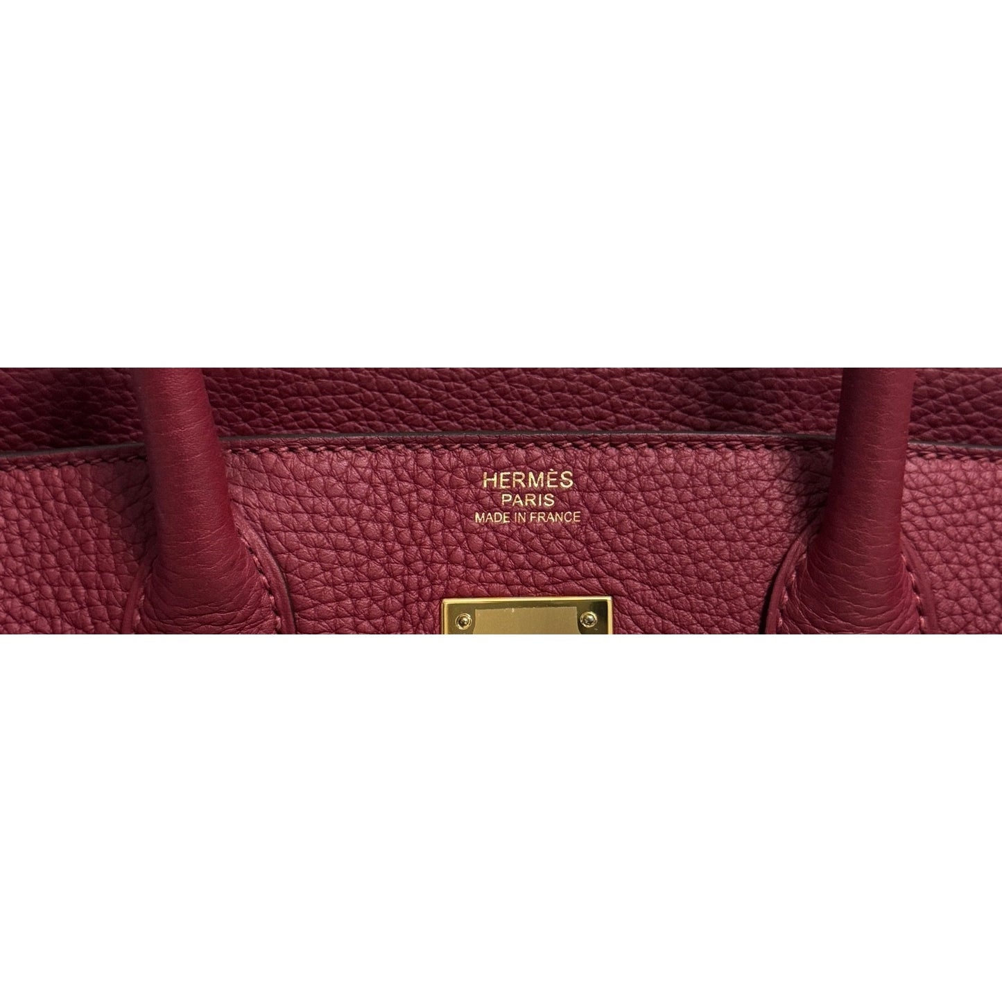 Hermes Birkin 30 Rouge H Red Togo Leather Gold Hardware