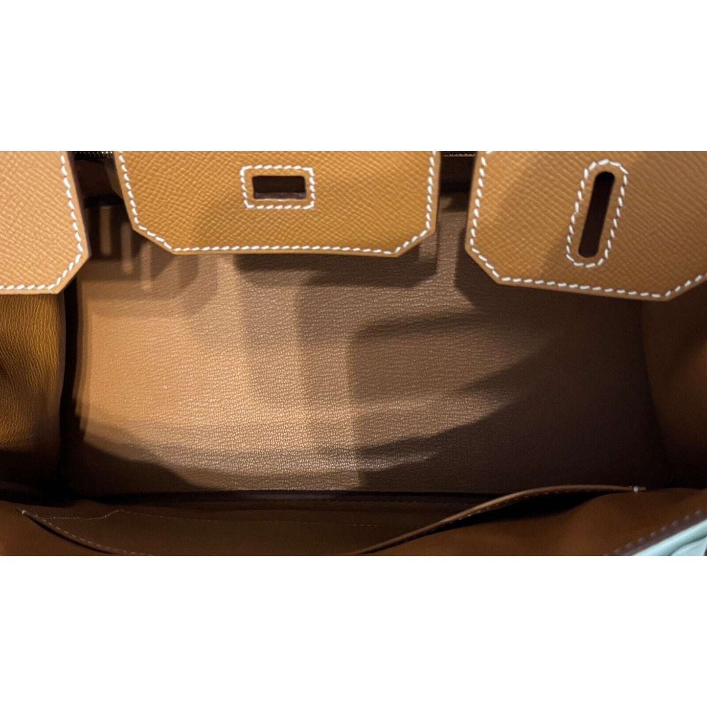 Hermes Birkin 30 Gold Camel Tan Epsom Leather Gold Hardware RARE