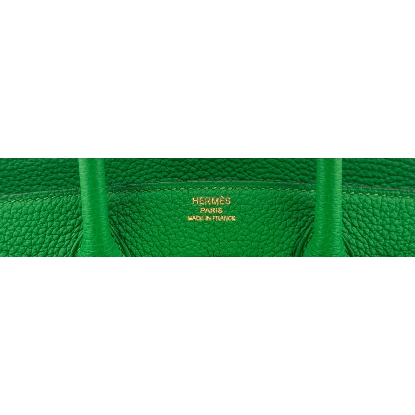 Hermes Birkin 25 Bamboo Green Togo Leather Gold Hardware