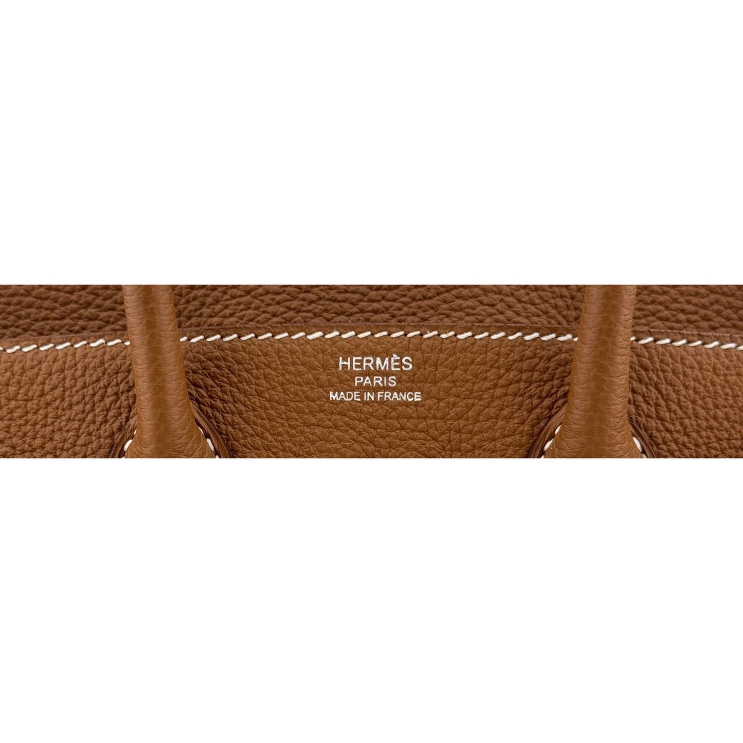 Hermes Birkin 25 Gold Tan Togo Leather Palladium Hardware Handbag