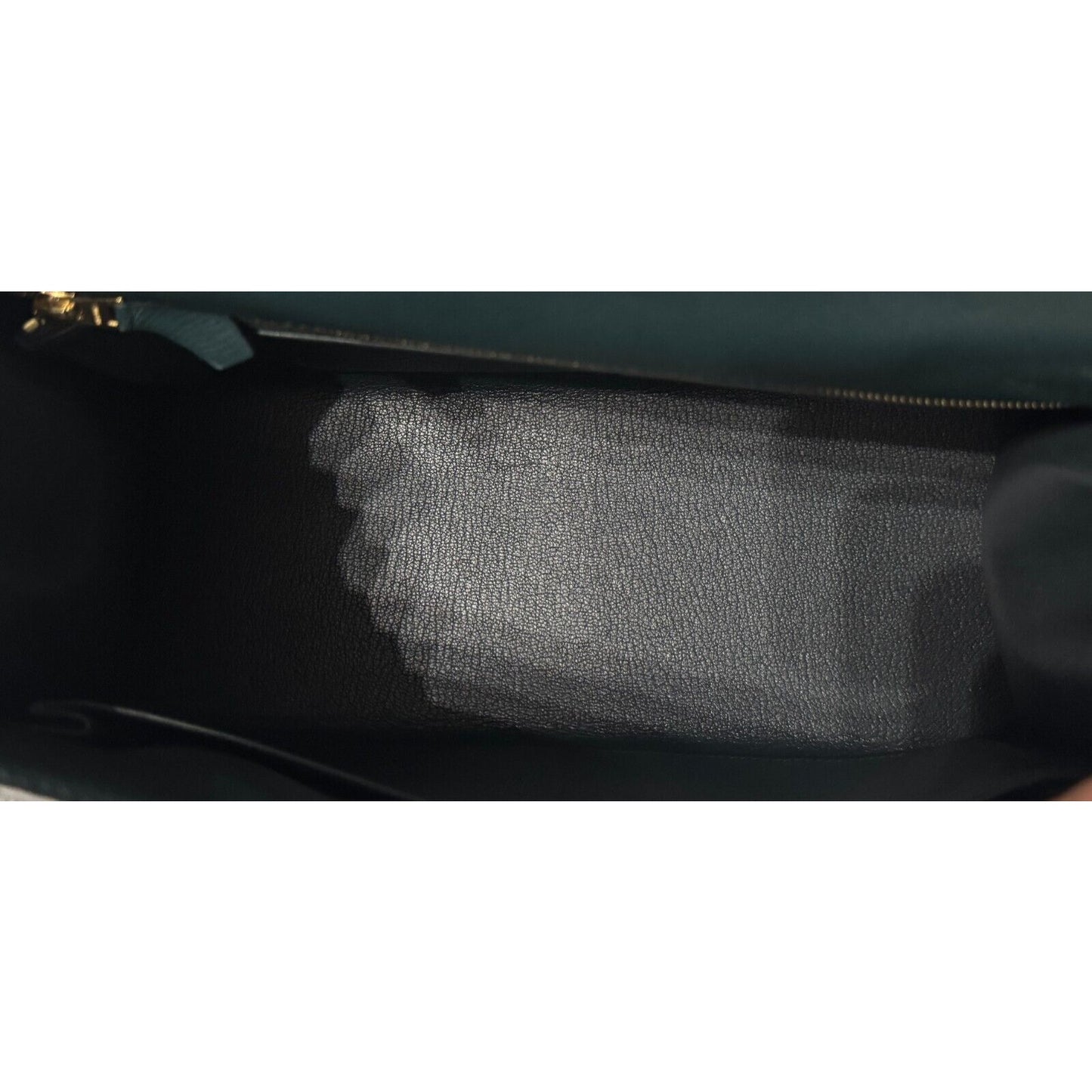 Hermes Kelly 28 Sellier Vert Cypress Dark Green Epsom Leather Gold Hardware