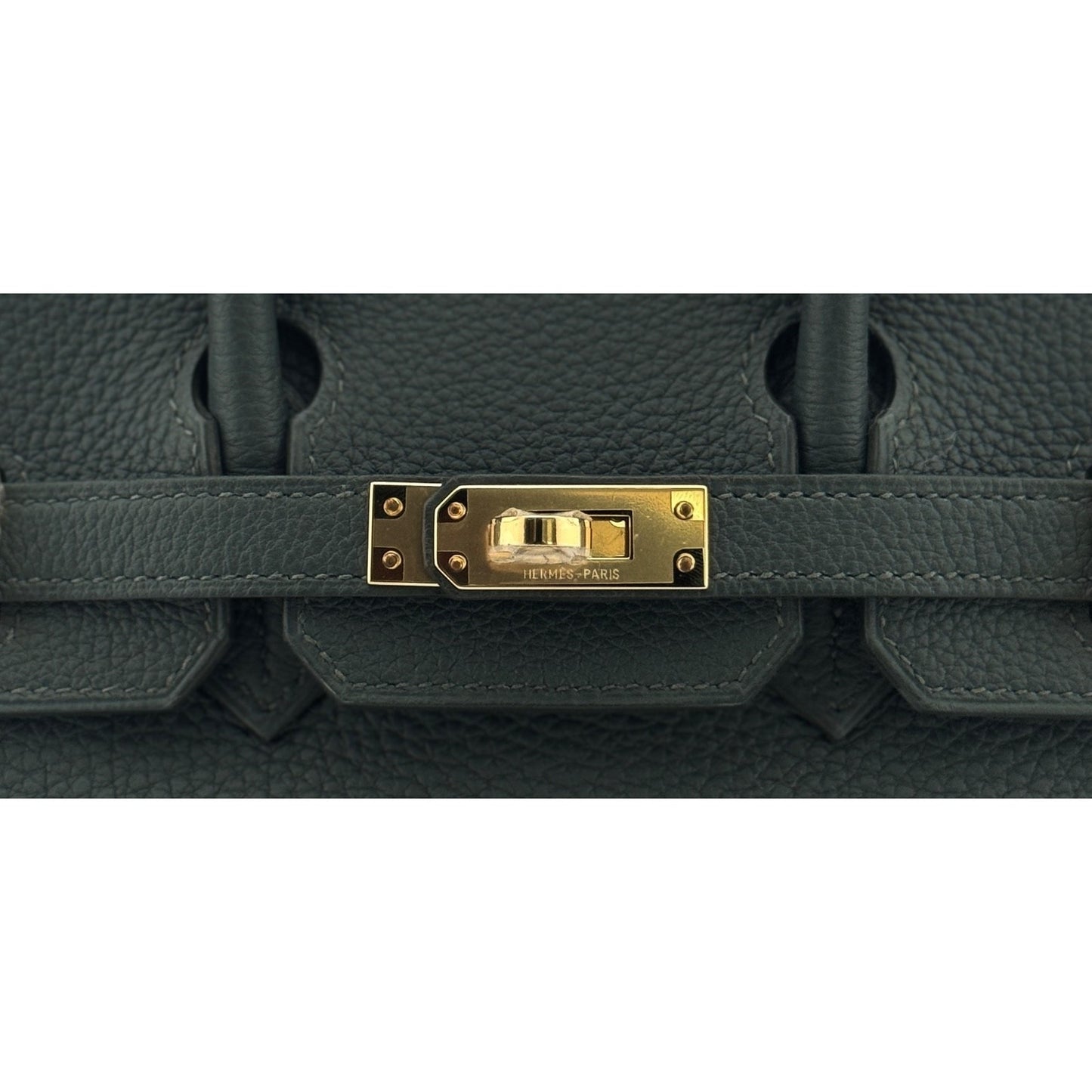 Hermes Birkin 25 Vert Mangrove Green Togo Leather Gold Hardware Handbag 2025