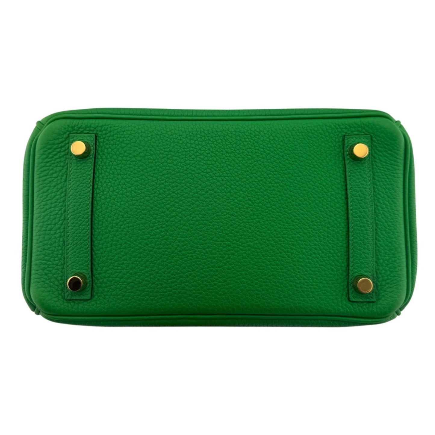 Hermes Birkin 25 Bamboo Green Togo Leather Gold Hardware