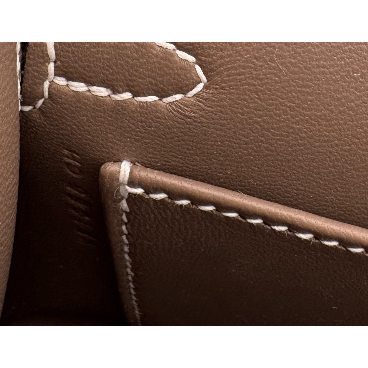 Hermes Kelly Mini 20 Etoupe Gray Epsom Leather Gold Hardware 2024