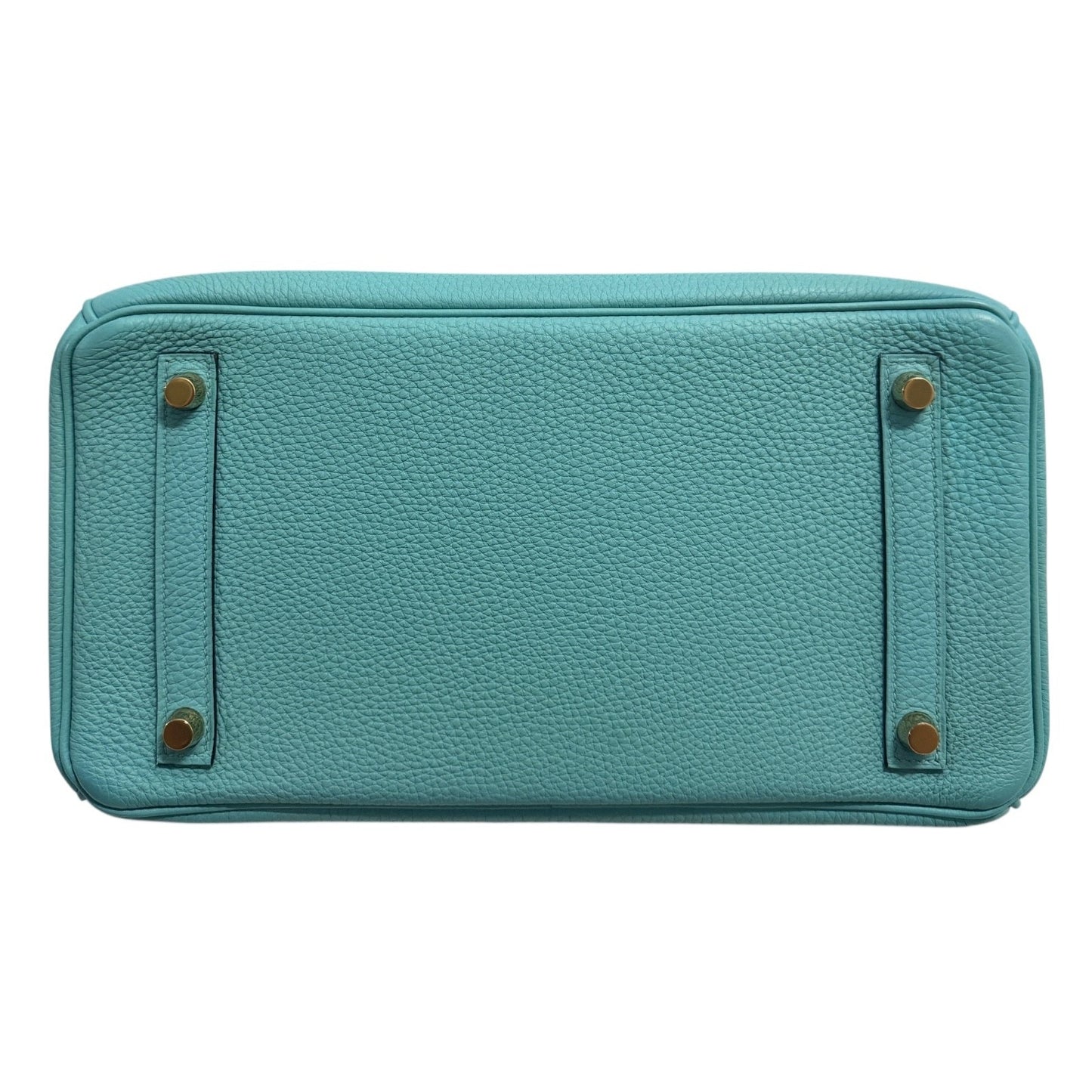 Hermes Birkin 30 Blue Atoll Togo Leather Gold Hardware