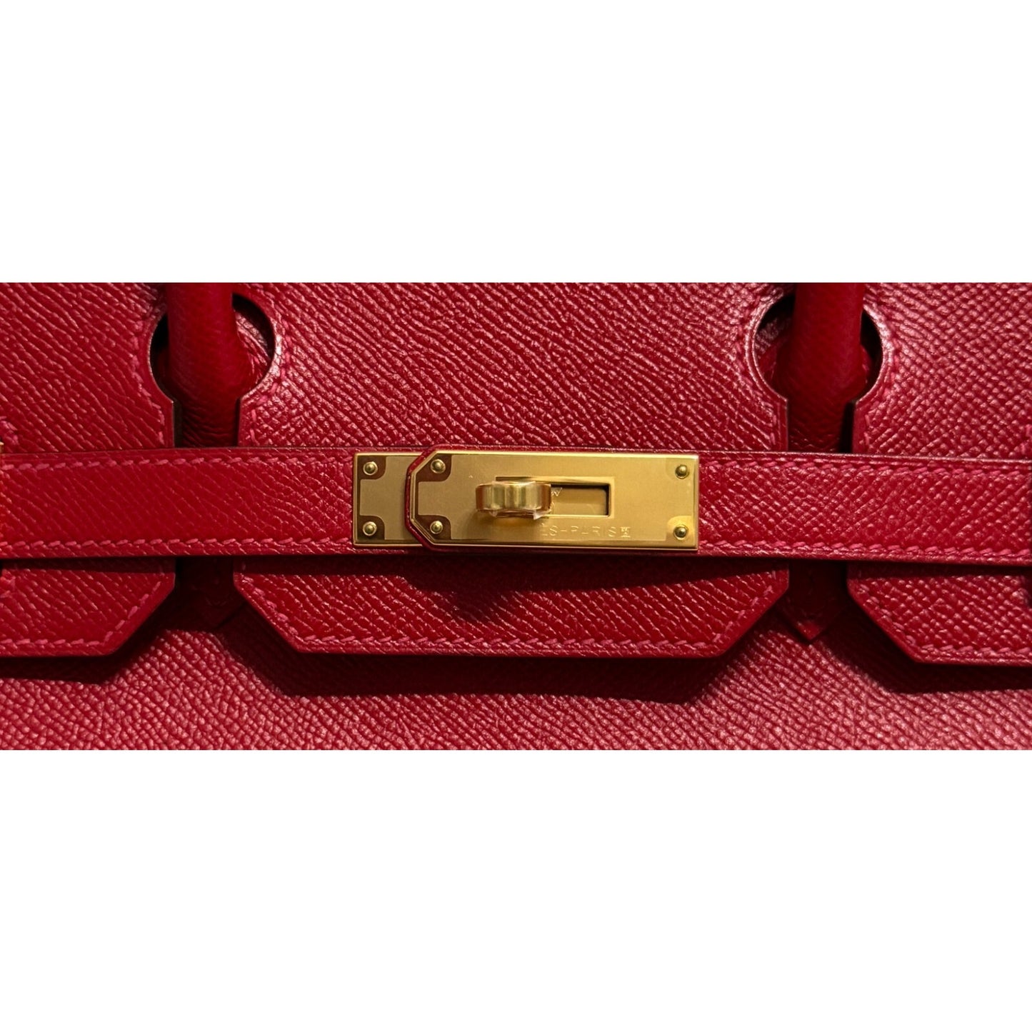 Hermes Birkin 30 Rouge Casaque Red Epsom Leather Gold Hardware