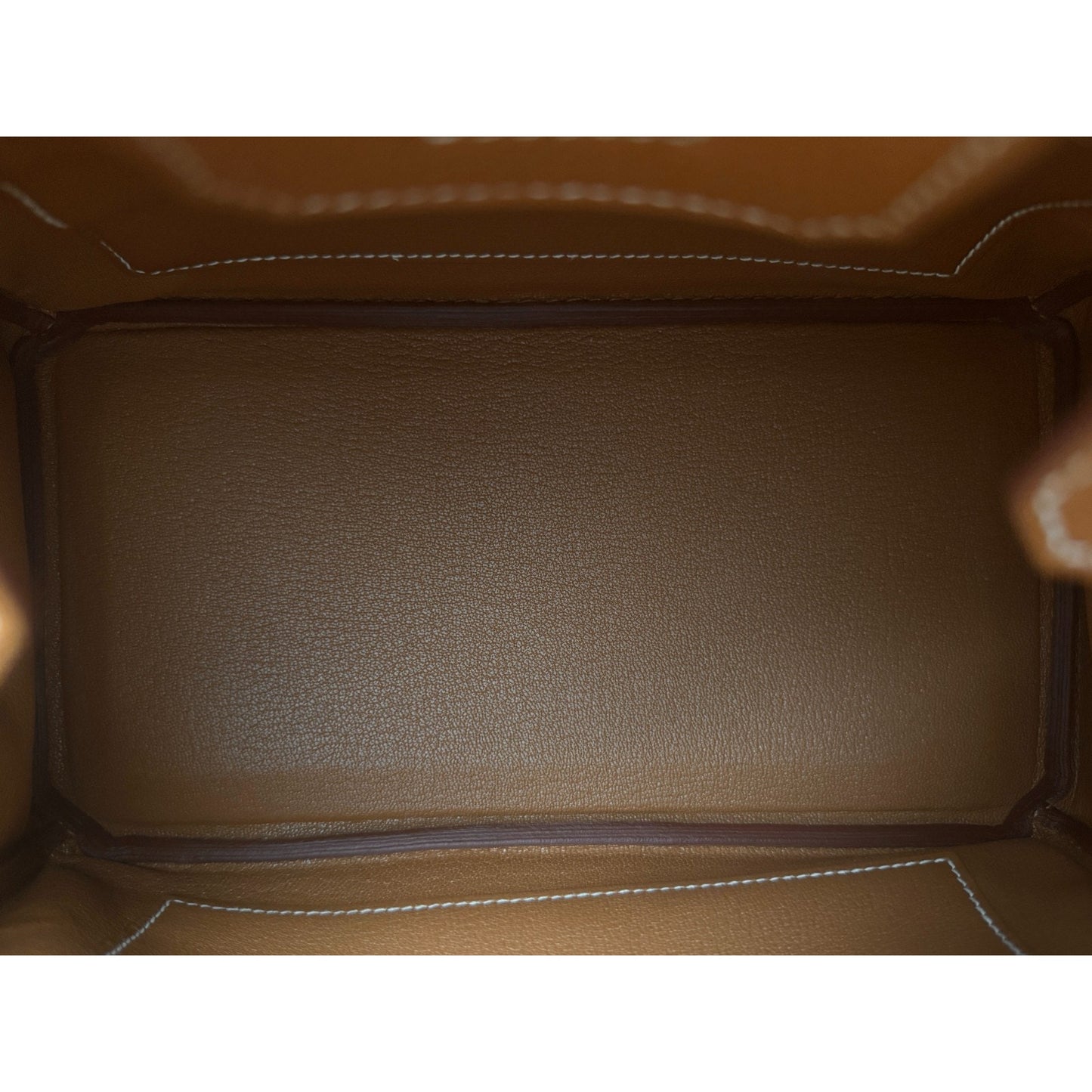 Hermes Birkin 25 Gold Tan Togo Leather Palladium Hardware RARE