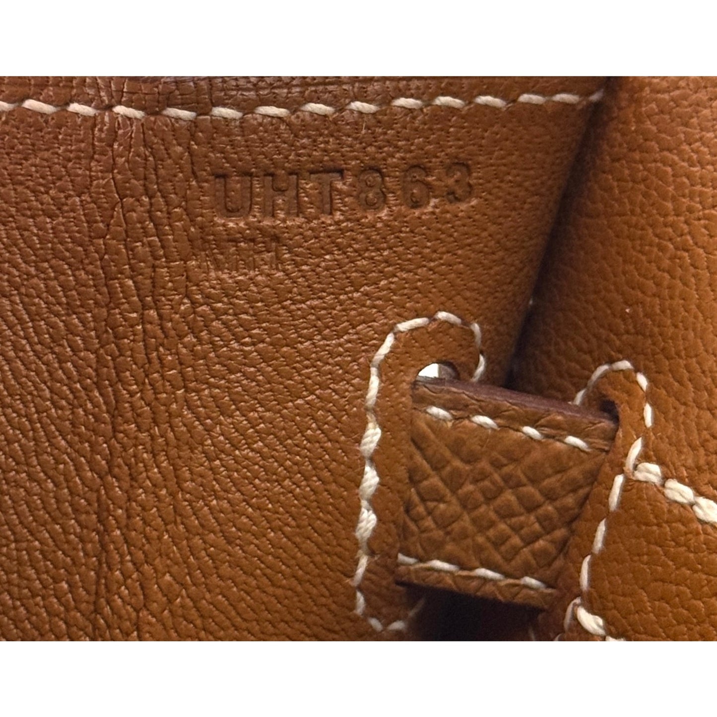 Hermes Birkin 25 Sellier Gold Tan Epsom Leather Gold Hardware