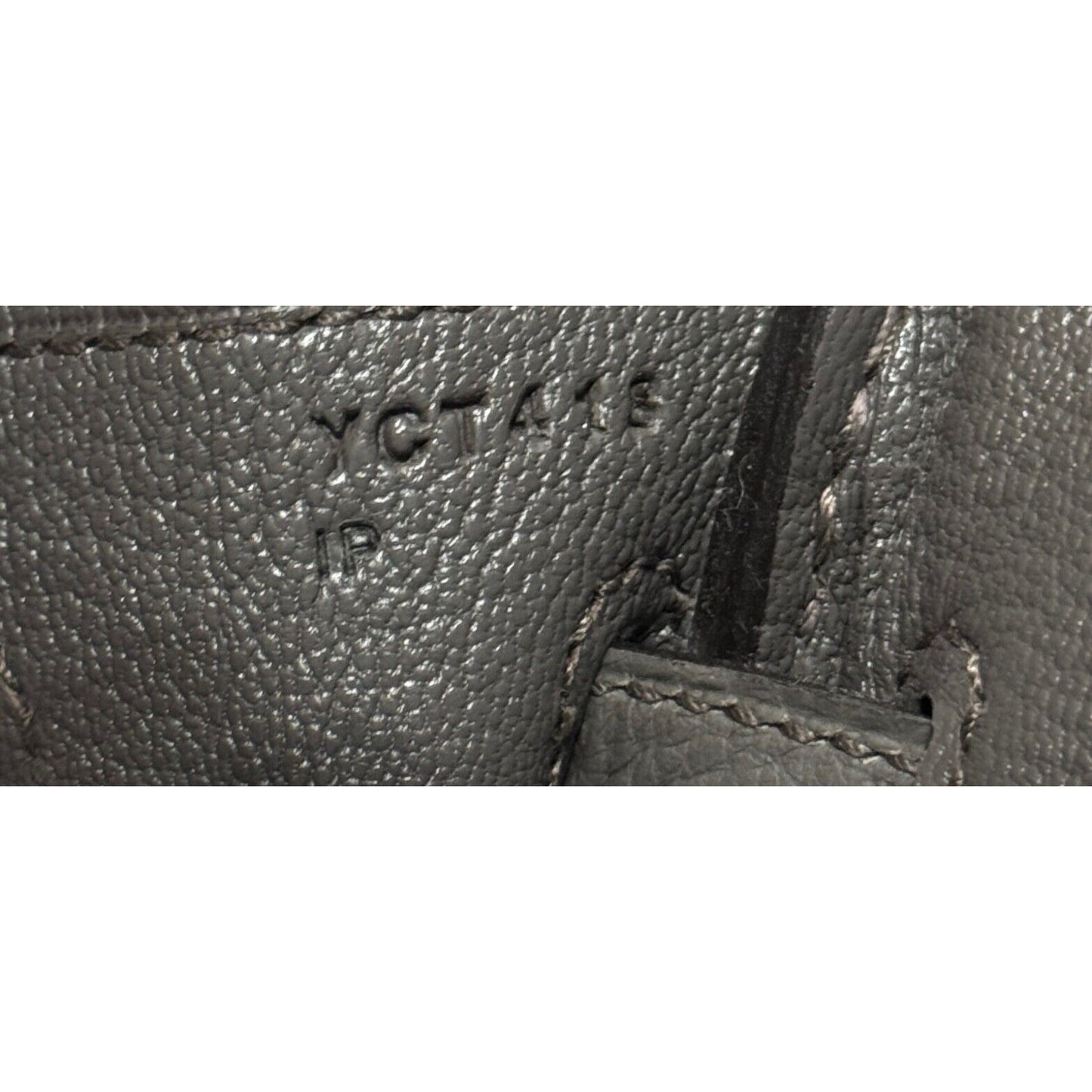 Hermes Birkin 25 Etain Gray Grey Togo Leather Rose Gold Hardware Handbag