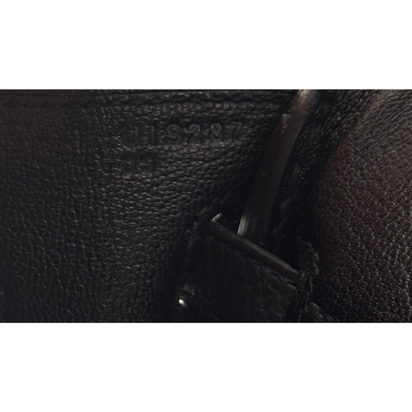 Hermes Birkin 25 Black Noir Togo Leather Gold Hardware Handbag
