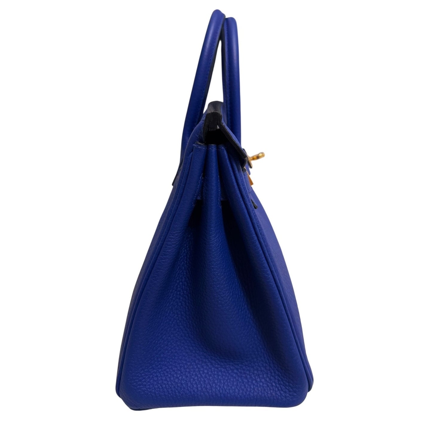 Hermes Birkin 25 Blue Electric Togo Leather Gold Hardware RARE