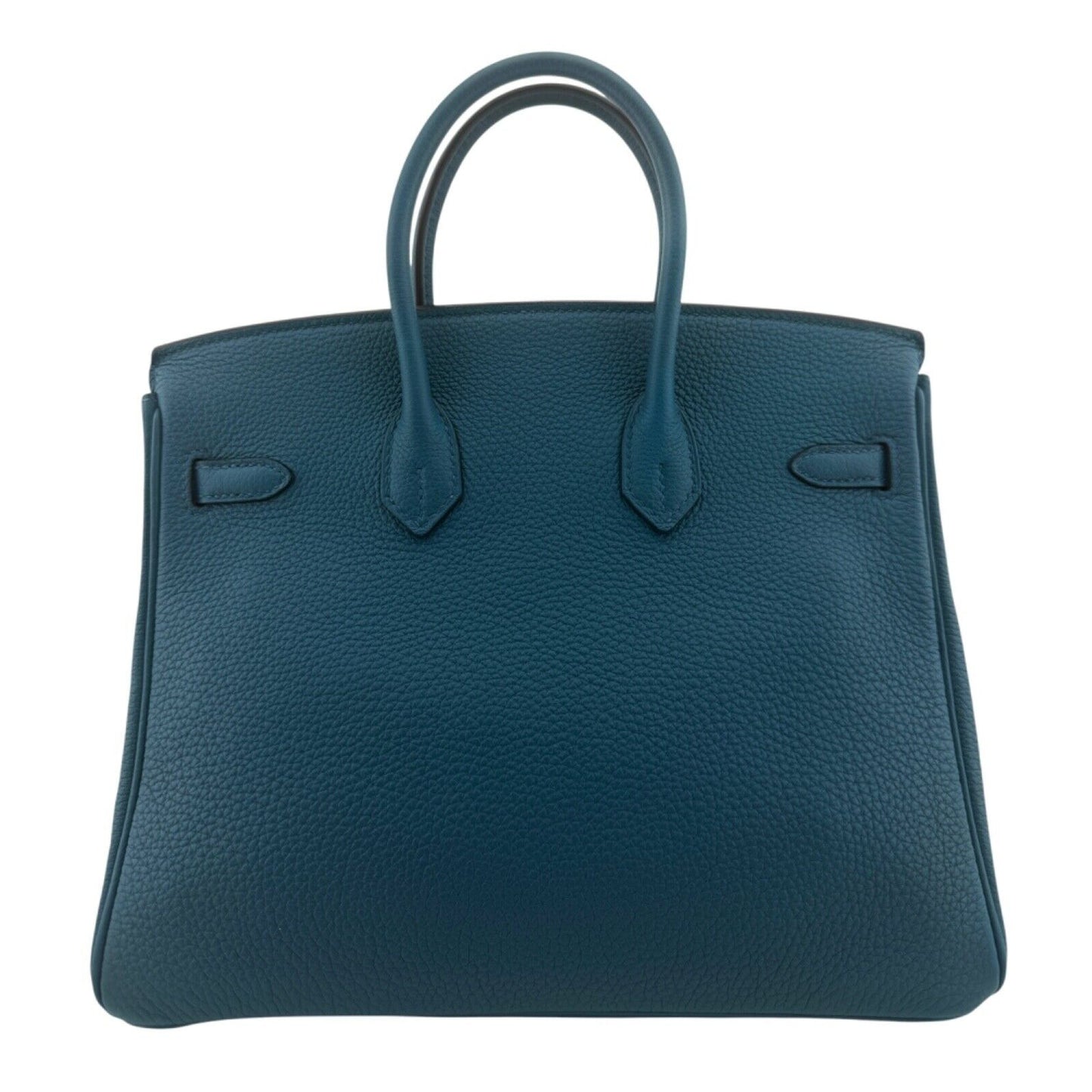 Hermes Birkin 25 Blue Colvert Togo Leather Gold Hardware