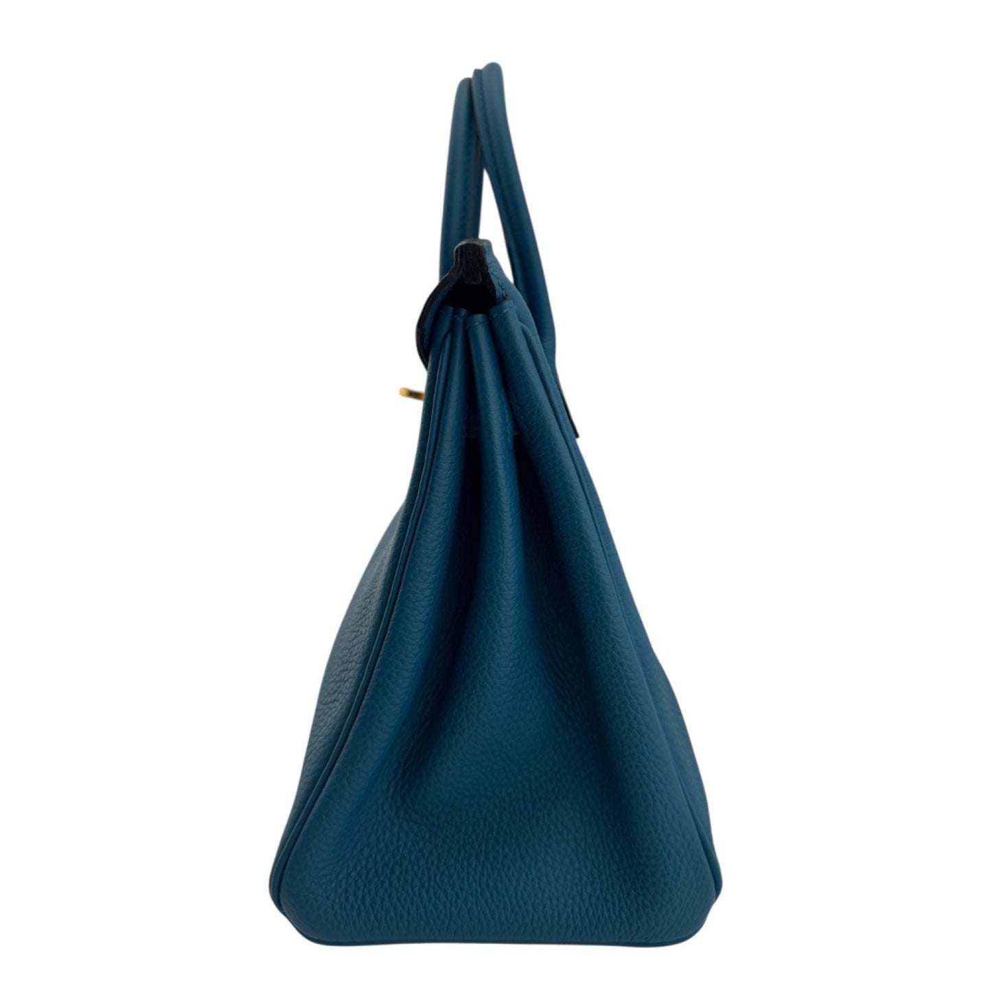 Hermes Birkin 25 Blue Cobalt Togo Leather Gold Hardware