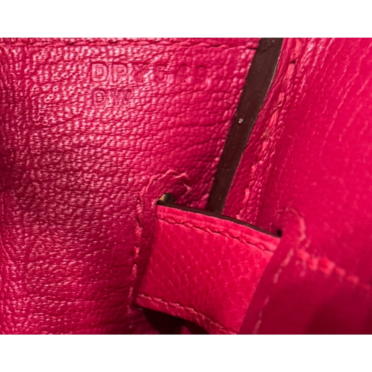 Hermes Birkin 30 Rose Extreme Pink Epsom Leather Gold Hardware Handbag