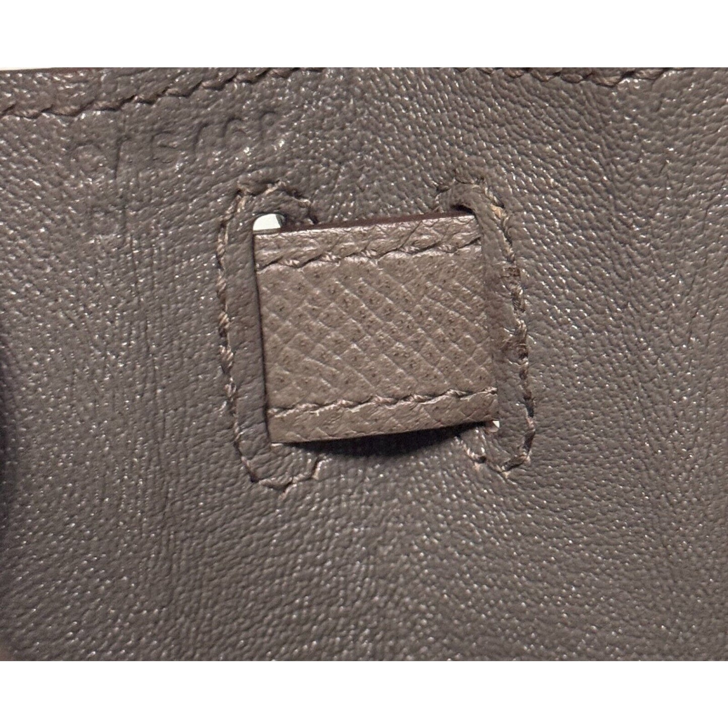 Hermes Kelly 28 Sellier Etain Gray Grey Epsom Leather Gold Hardware