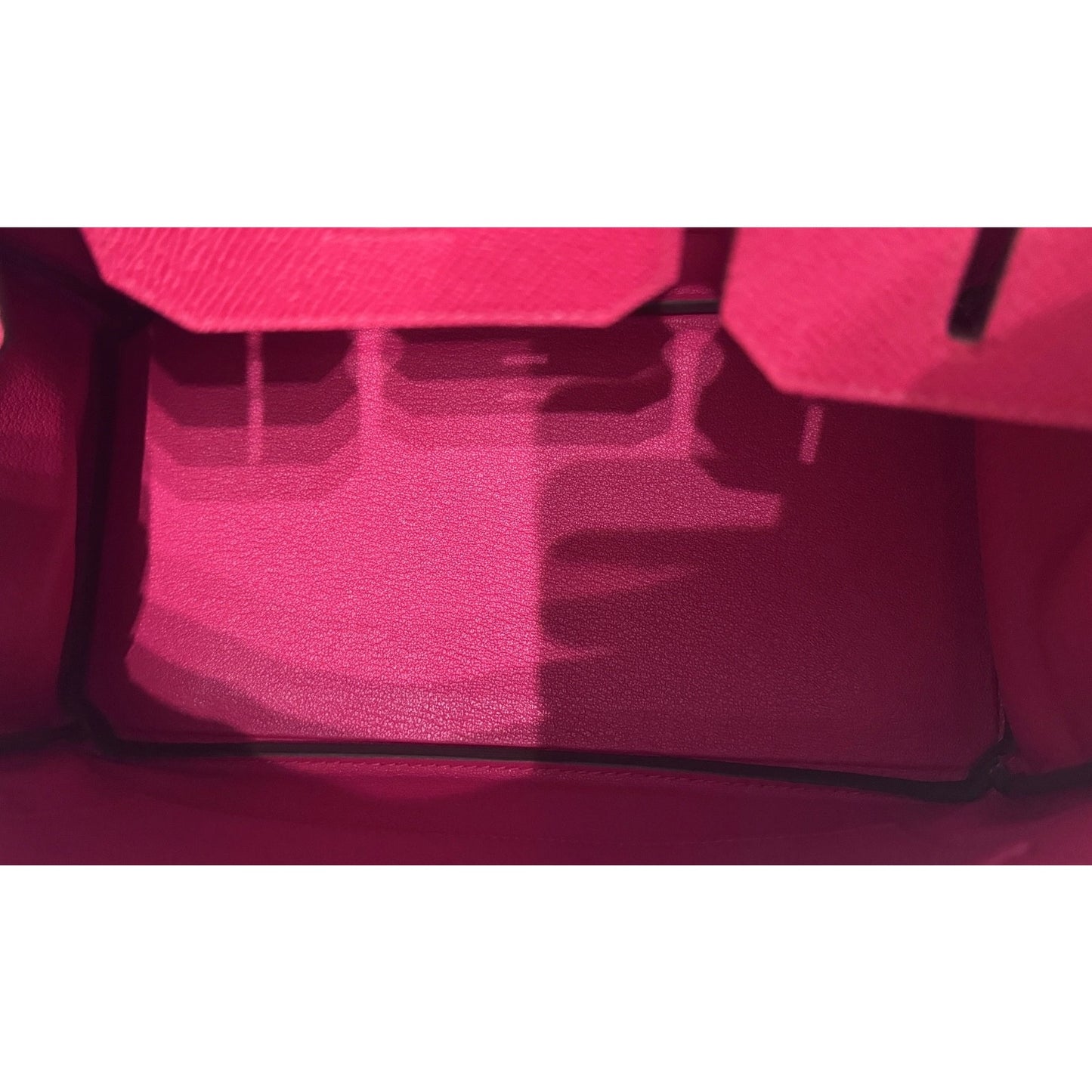 Hermes Birkin 30 Rose Extreme Pink Epsom Leather Gold Hardware