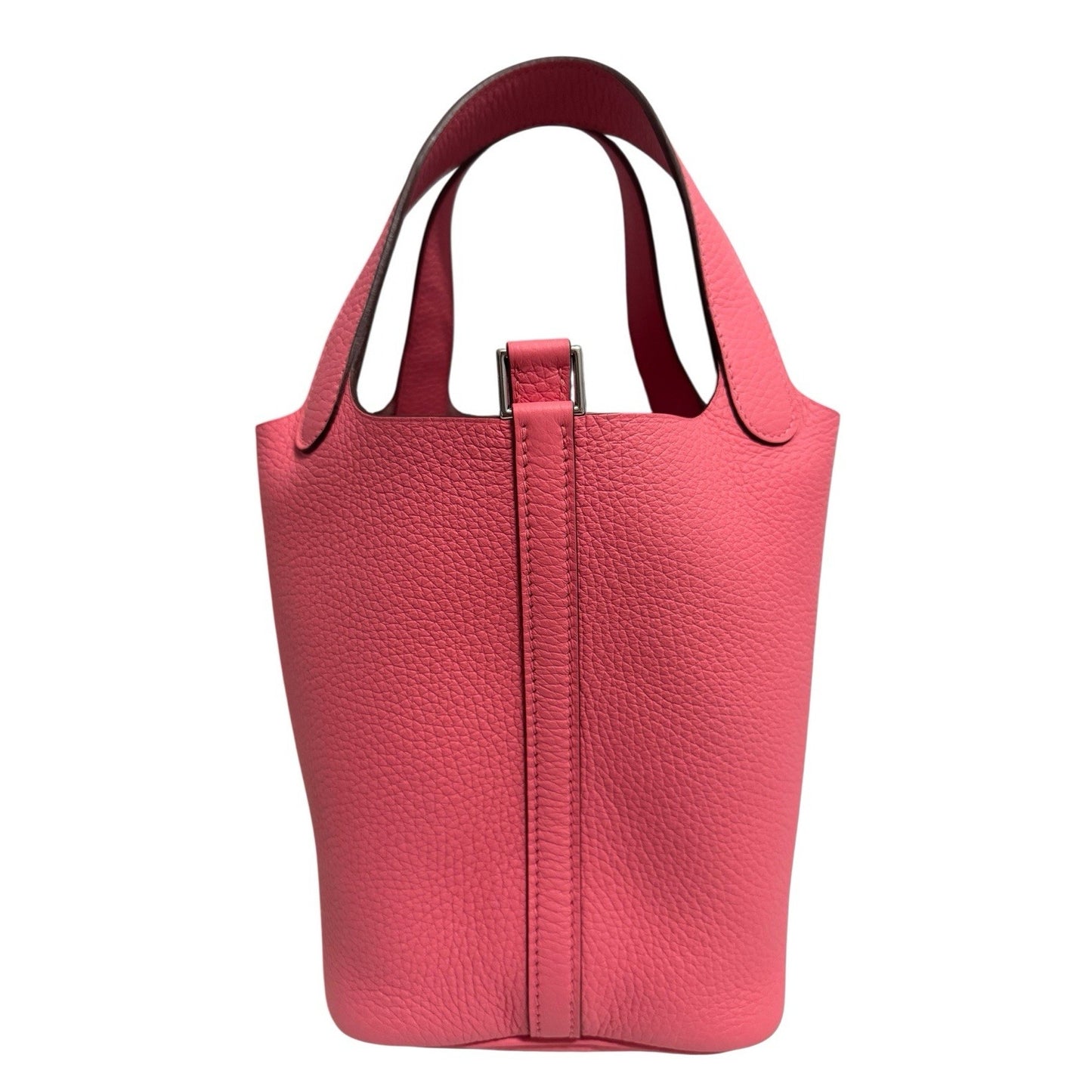 Rare Hermes Picotin 18 Rose Azale Phw