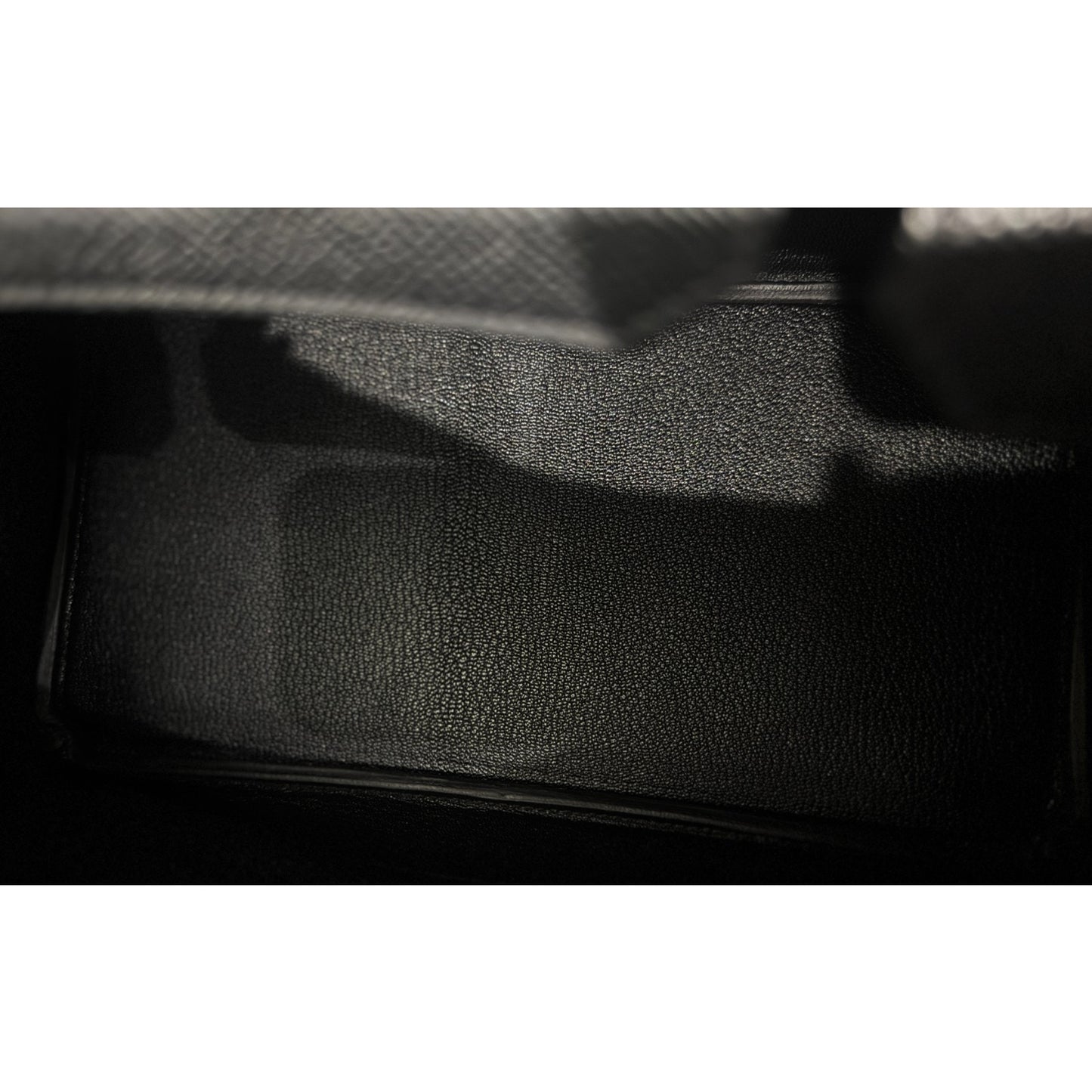 Hermes Birkin 30 Black Noir Epsom Leather Palladium Hardware RARE