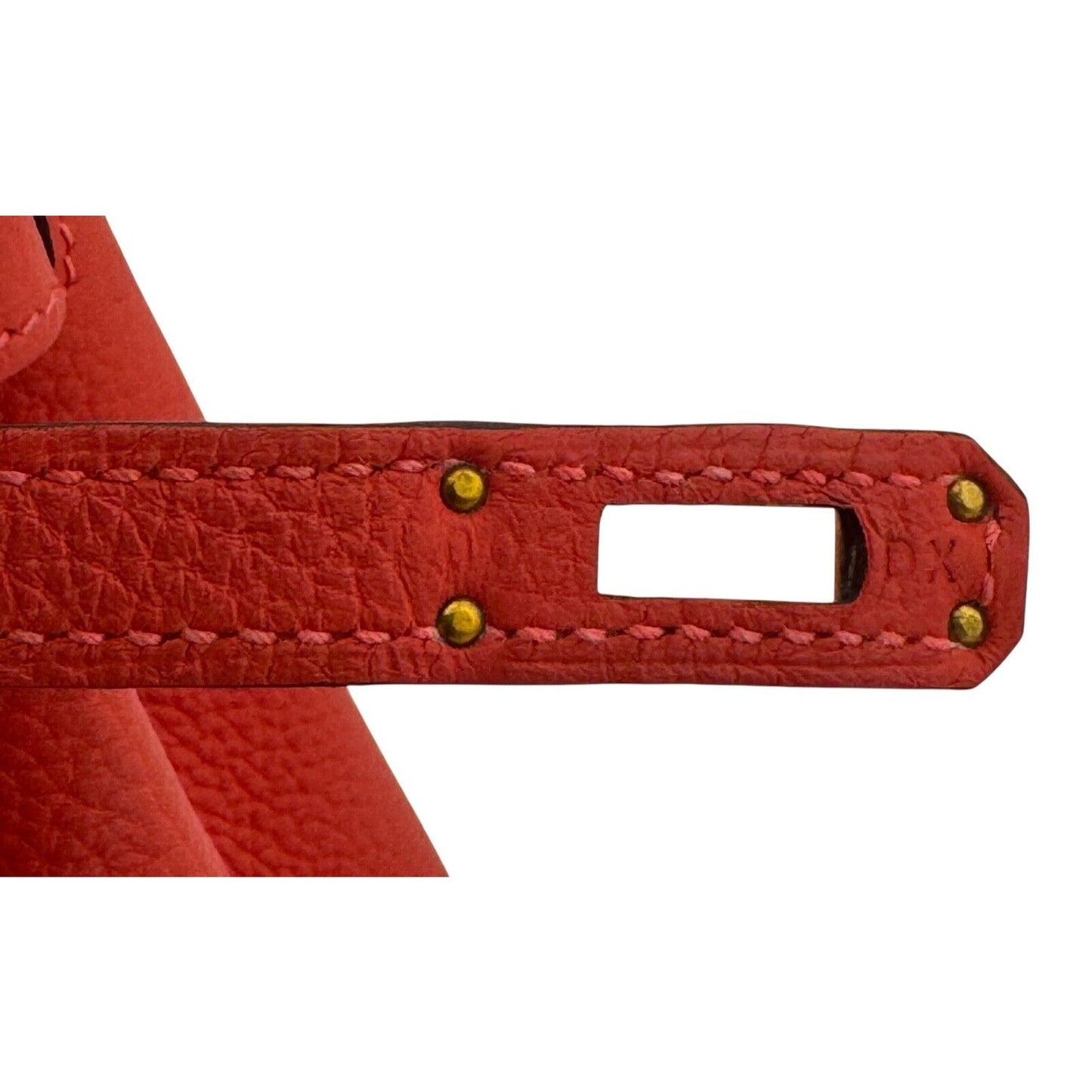 Hermes Birkin 25 Rouge Pivoine Red Togo Leather Gold Hardware
