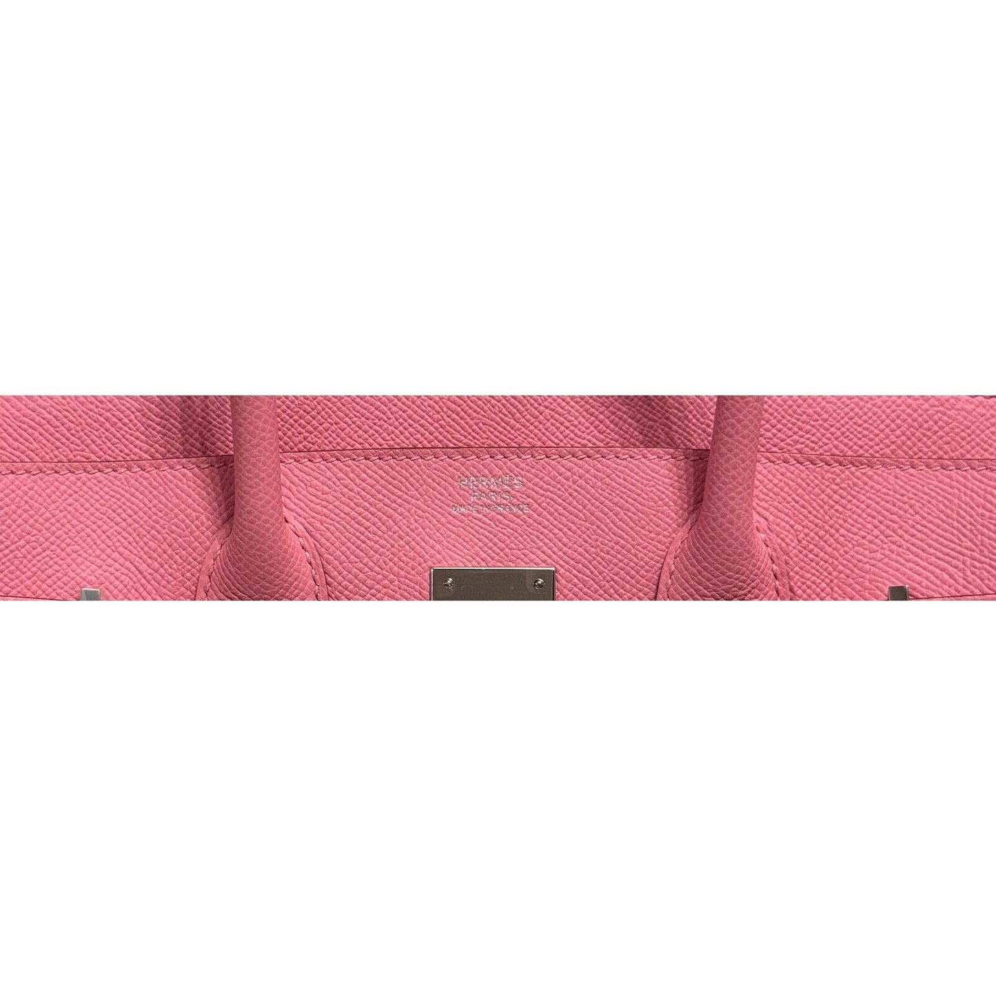 Hermes Birkin 30 Rose Confetti Pink Epsom Leather Palladium Hardware Handbag