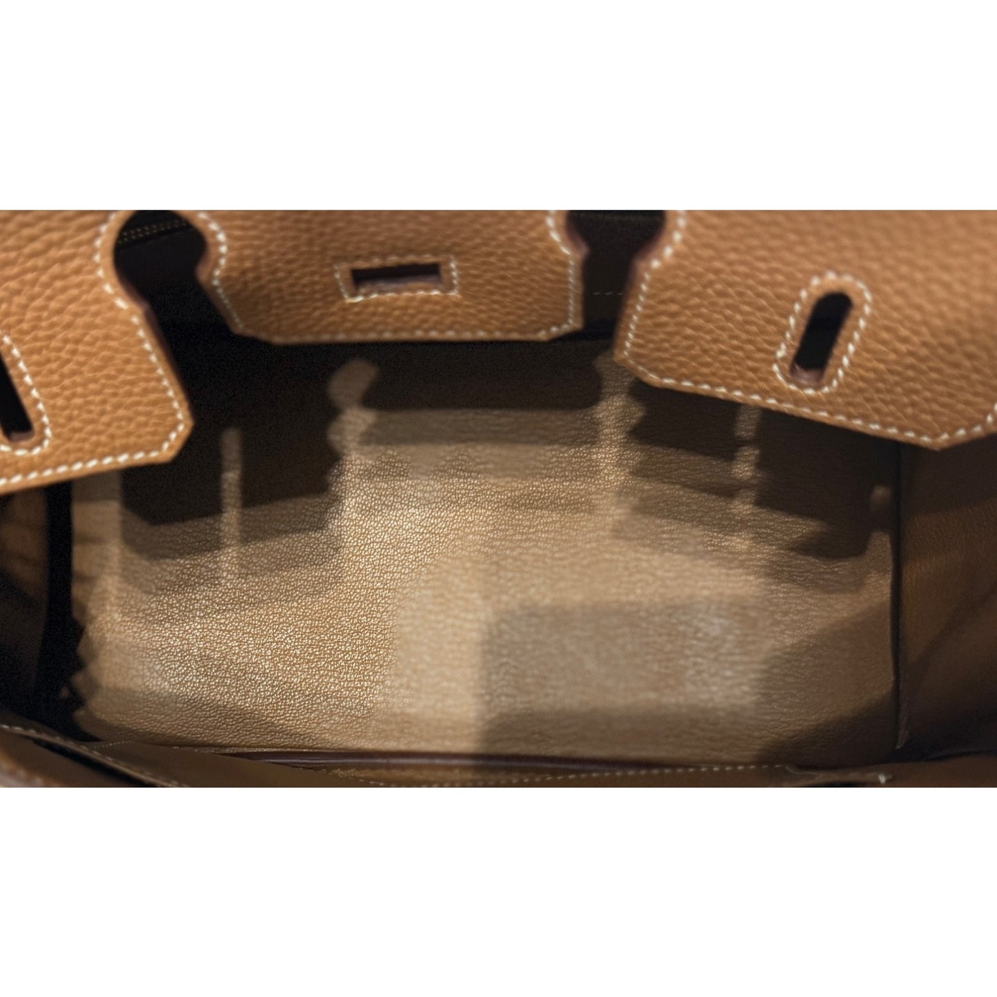 Hermes Birkin 25 Gold Tan Togo Leather Gold Hardware