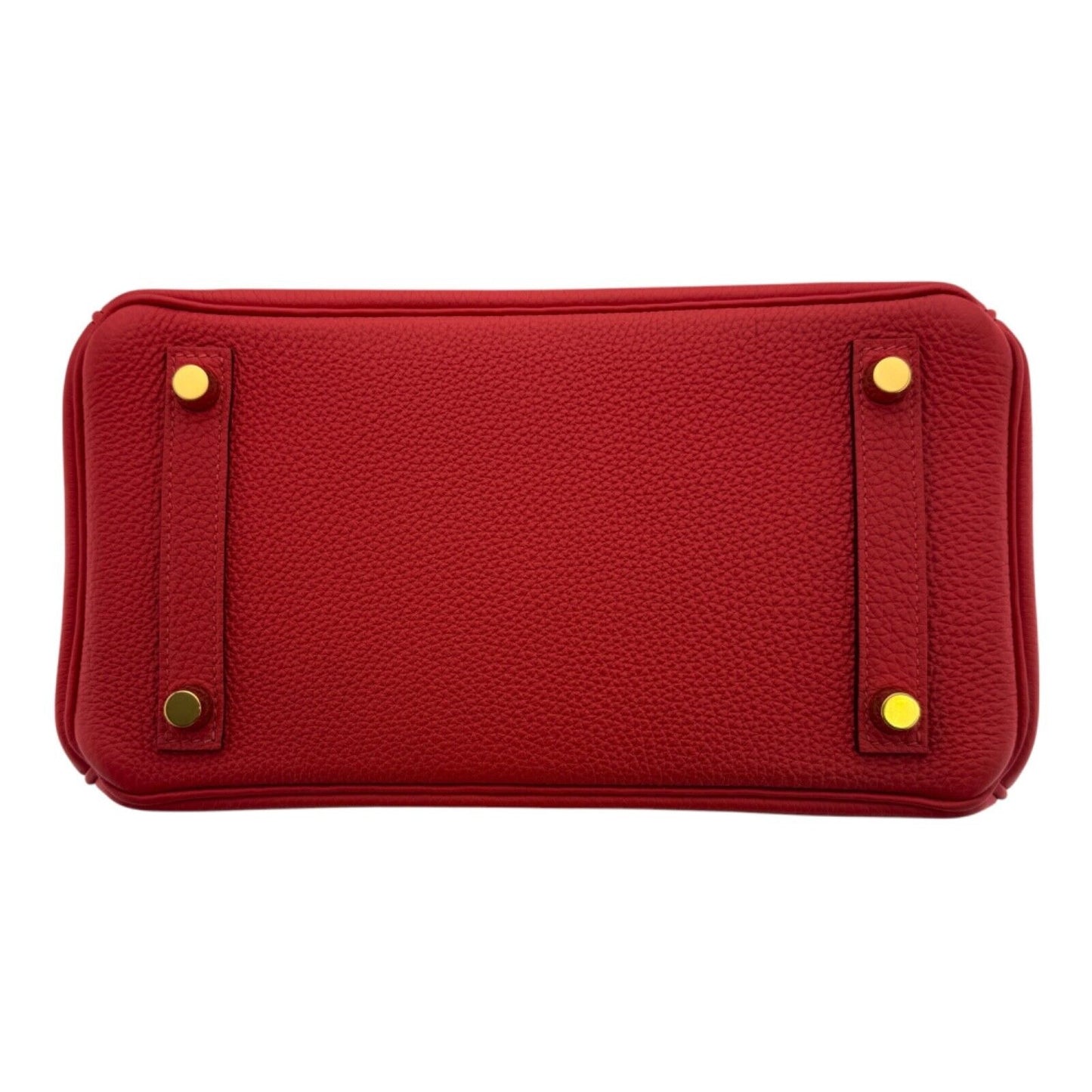 Hermes Birkin 25 Rouge Pivoine Red Togo Leather Gold Hardware