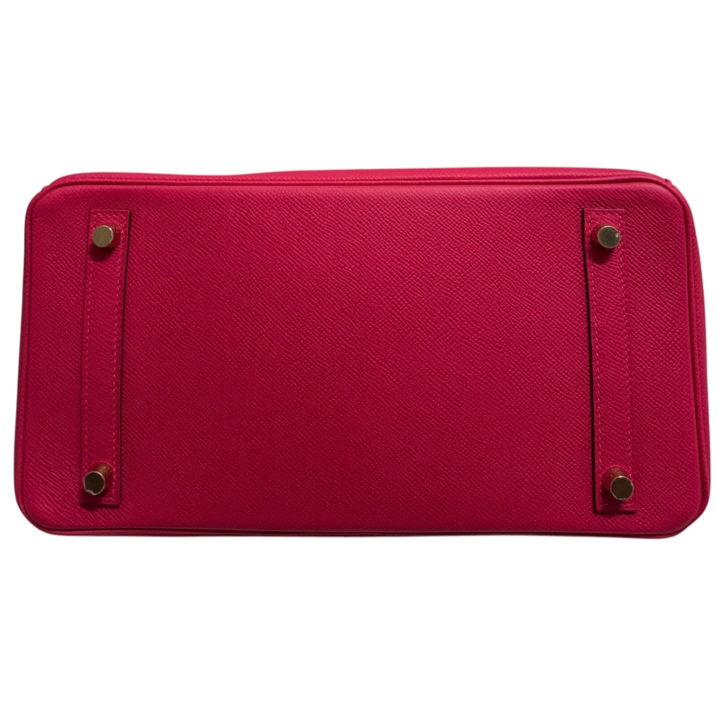 Hermes Birkin 30 Rose Extreme Pink Epsom Leather Gold Hardware Handbag