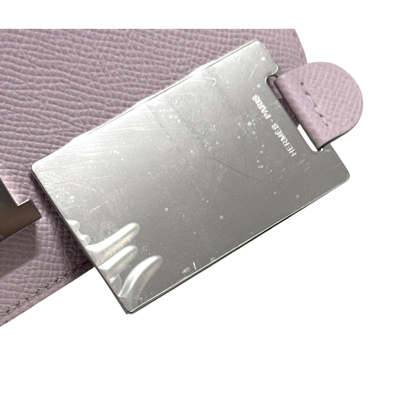 New Hermes Constance Elan Mauve Pale Epsom Leather Palladium Hardware 2025
