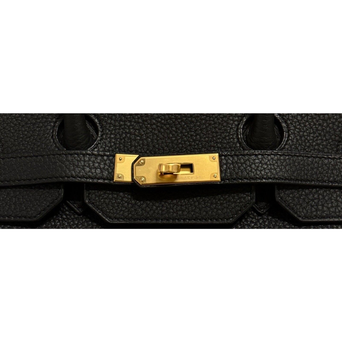 Hermes Birkin 35 Black Noir Togo Leather Gold Hardware