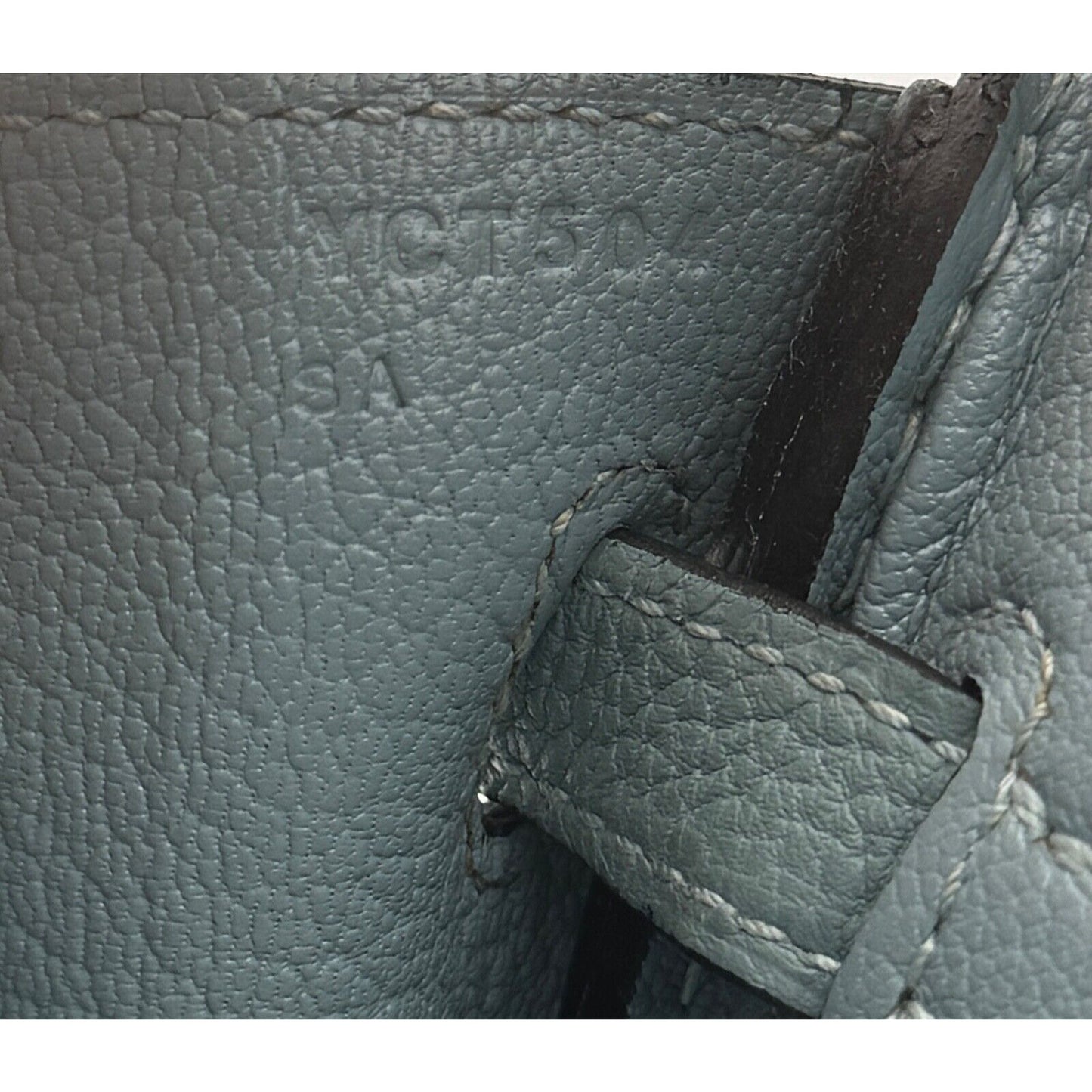 Hermes Birkin 25 Bleu Ciel Blue Togo Leather Gold Hardware VERY RARE
