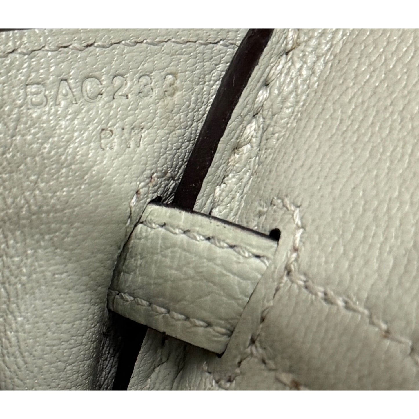 Hermes Birkin 25 Gris Neve Gray Grey Togo Leather Gold Hardware Handbag