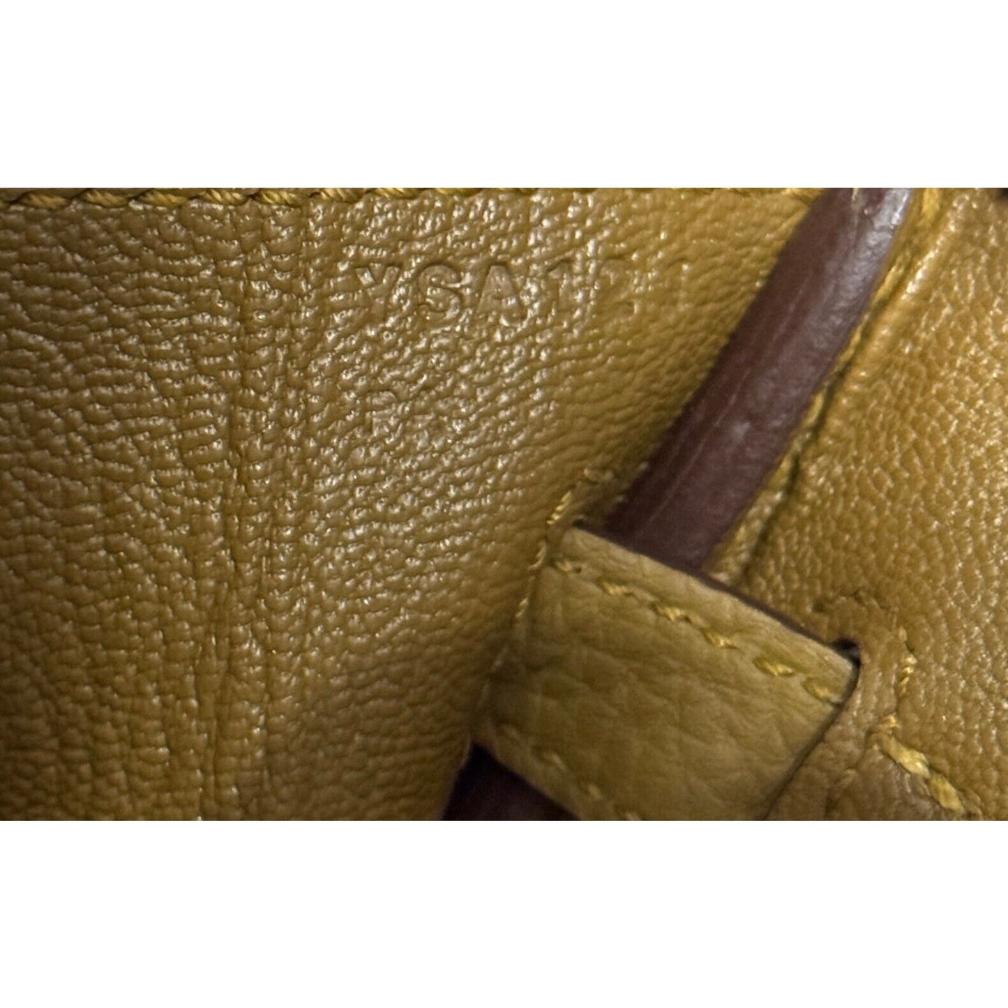 Hermes Birkin 25 Bronze Dore Togo Leather Palladium Hardware Handbag