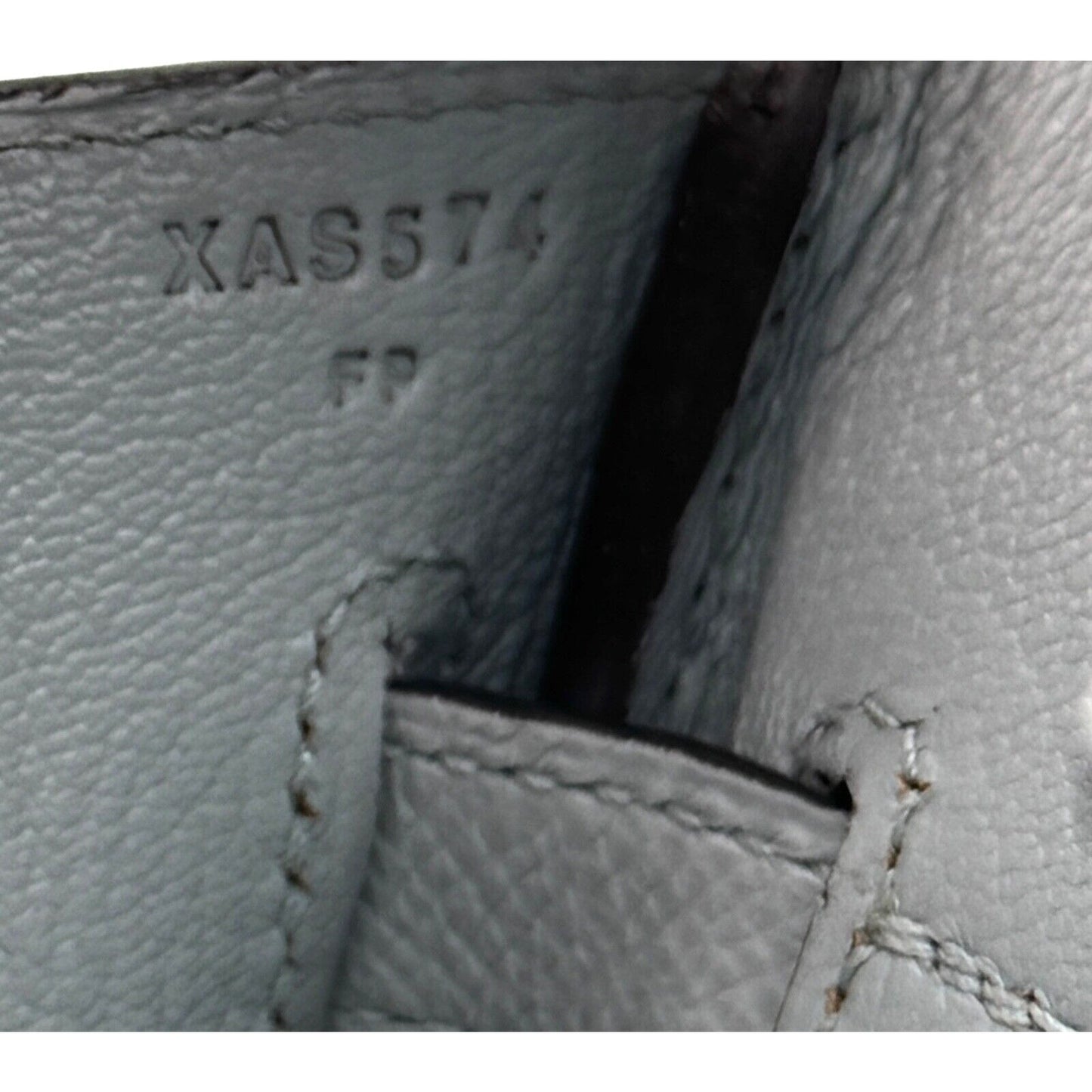 Hermes Birkin 30 Blue Glacier Gray Epsom Leather Gold Hardware RARE