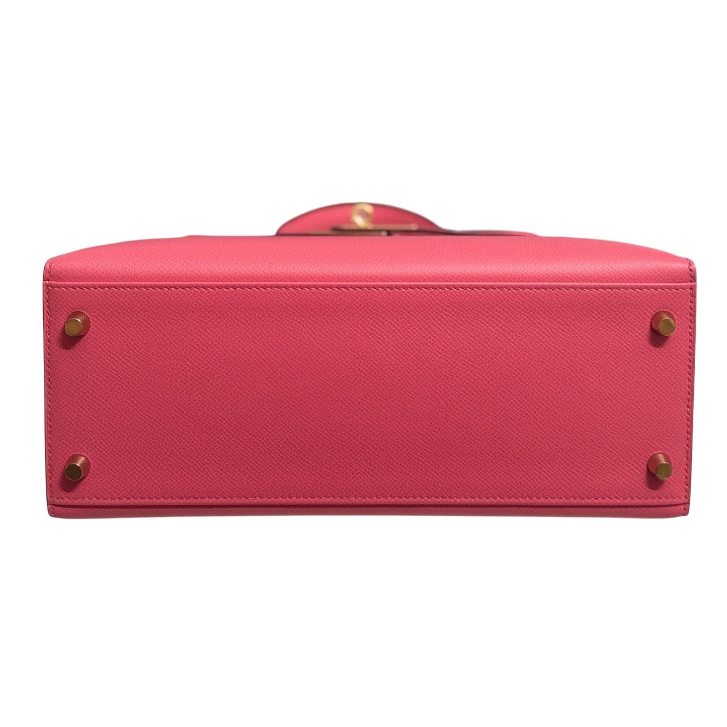 Hermes Kelly 28 Sellier Pink Rose Azalee Azalea Epsom Leather Gold Hardware