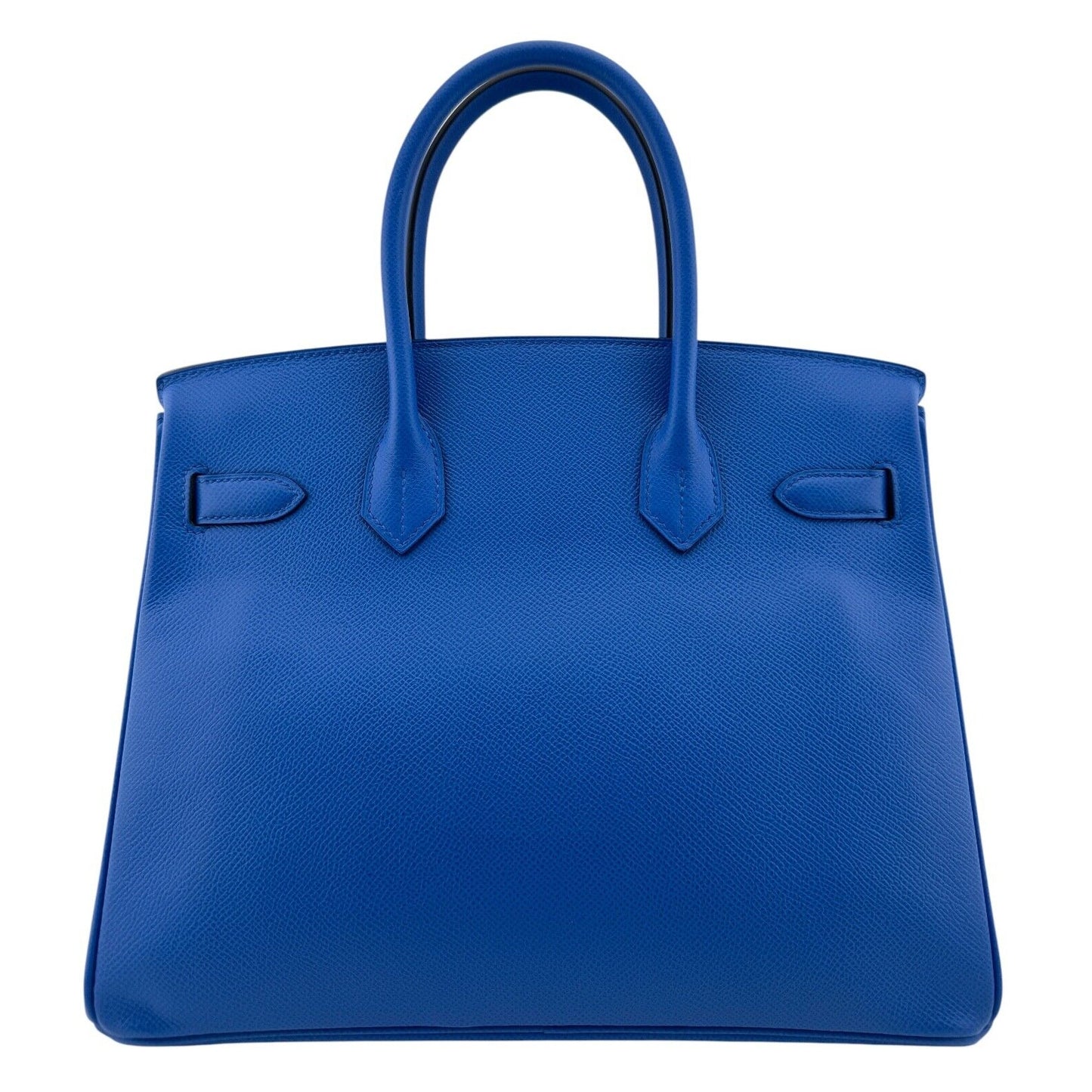 Hermes Birkin 30 Blue Zellige Epsom Leather Gold Hardware Handbag