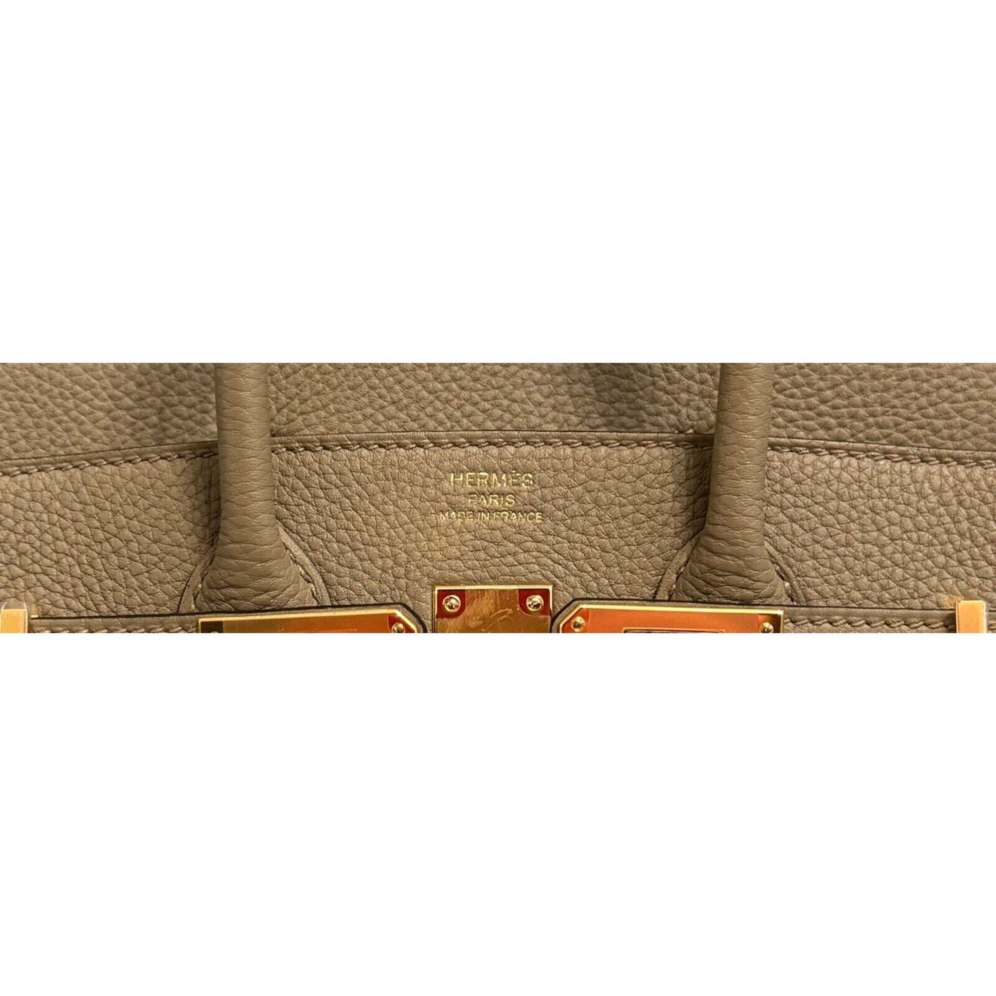 Hermes Birkin 25 Beige Marfa Tan Togo Leather Gold Hardware 2023 Handbag