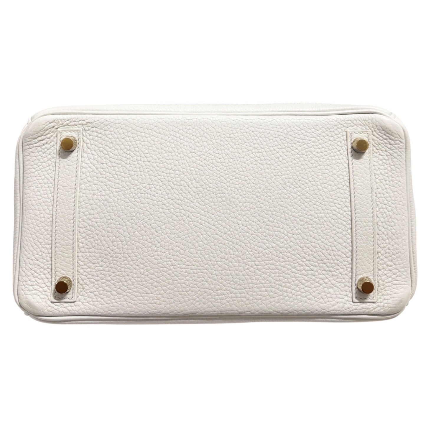 Hermes Birkin 30 White Blanc Leather Gold Hardware RARE