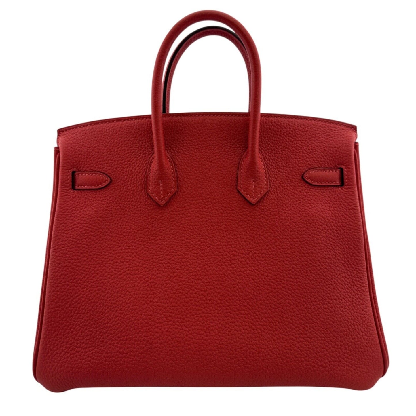 Hermes Birkin 25 Rouge Pivoine Red Togo Leather Gold Hardware